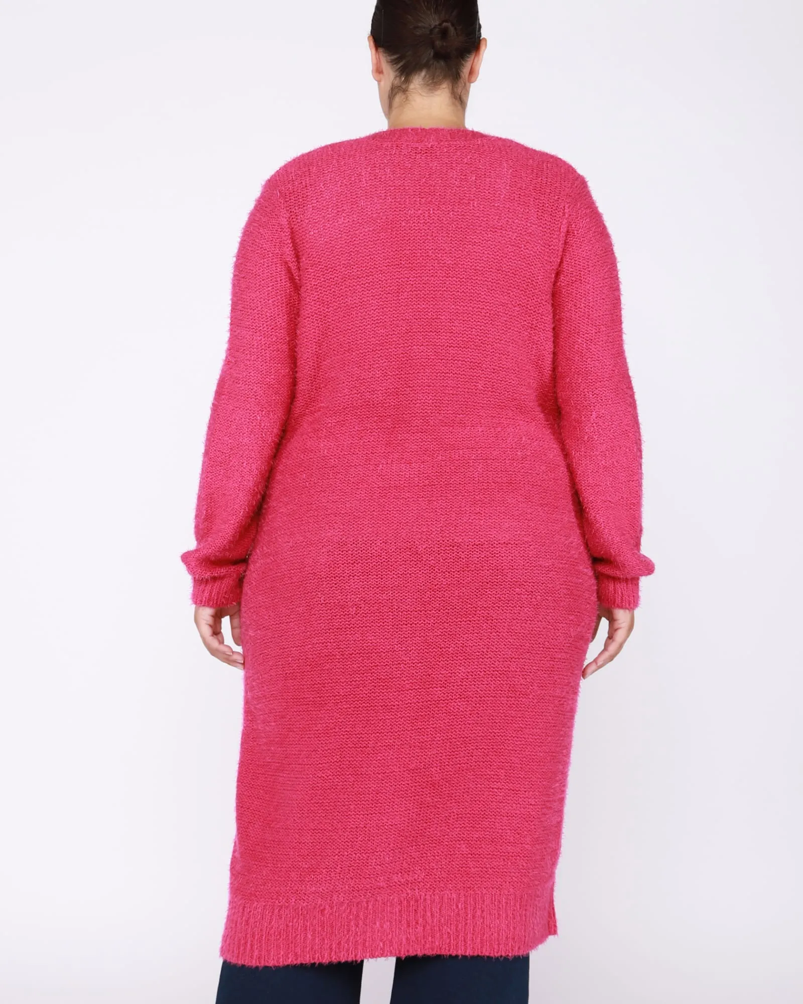 Layla Patch Pocket Cardigan | Berry Bright