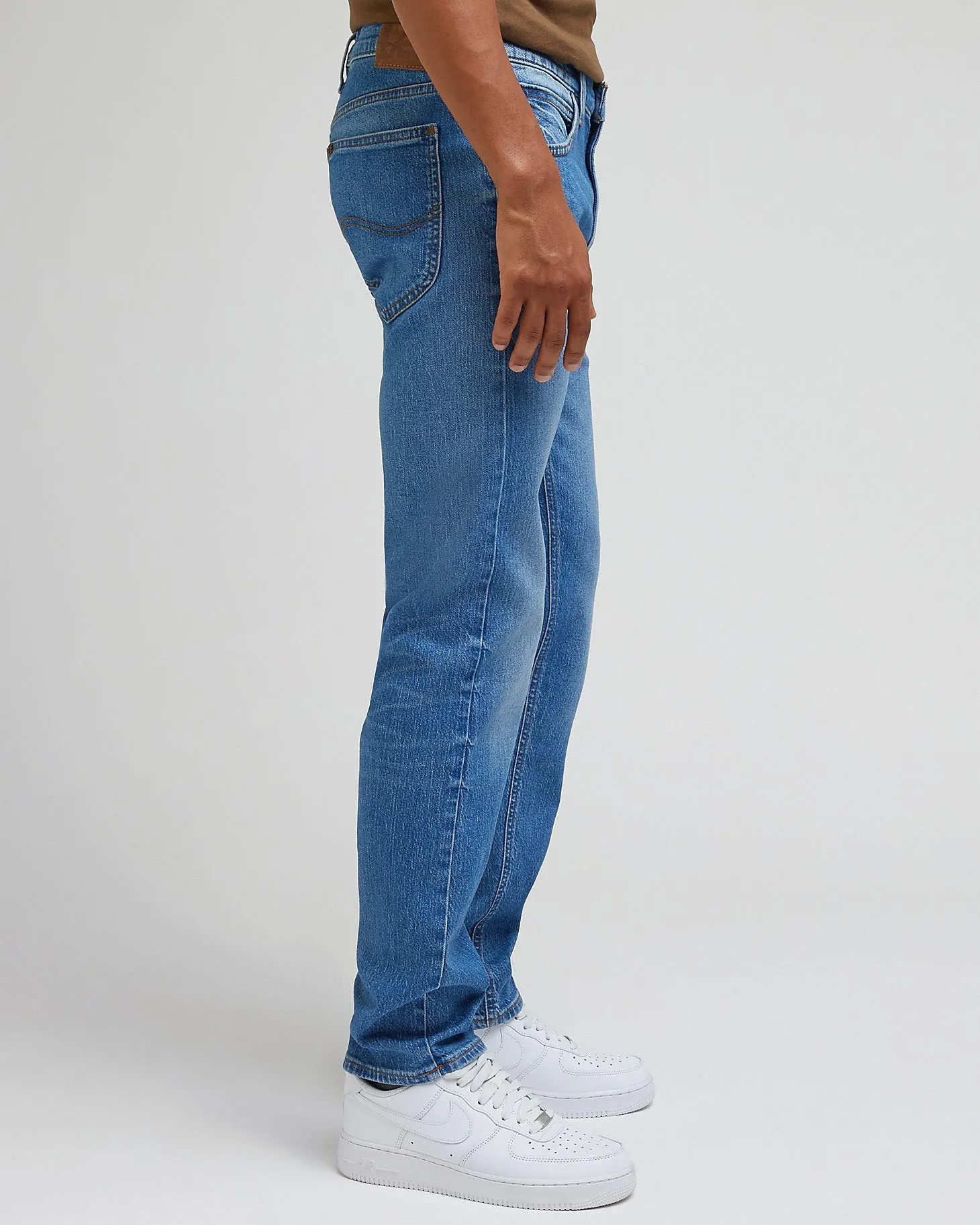 Lee Daren Zip Fly Regular Fit Mens Jeans - Indigo Vintage