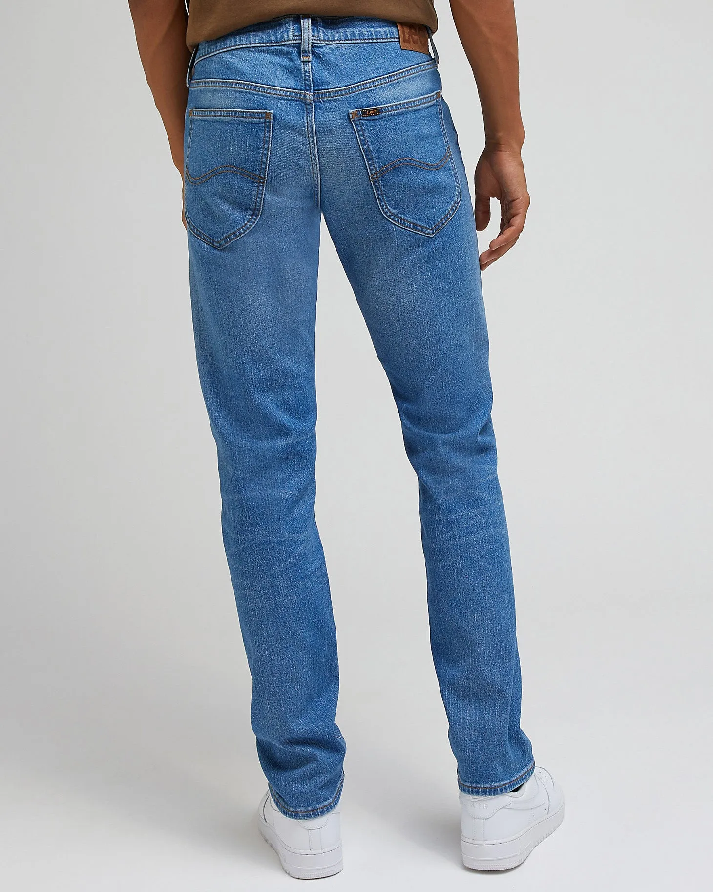Lee Daren Zip Fly Regular Fit Mens Jeans - Indigo Vintage