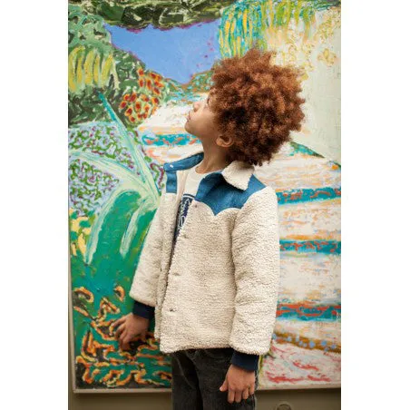 Louis Louise Ranger Sherpa Jacket - Cream