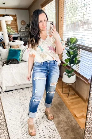 Lovely in Leopard Blouse
