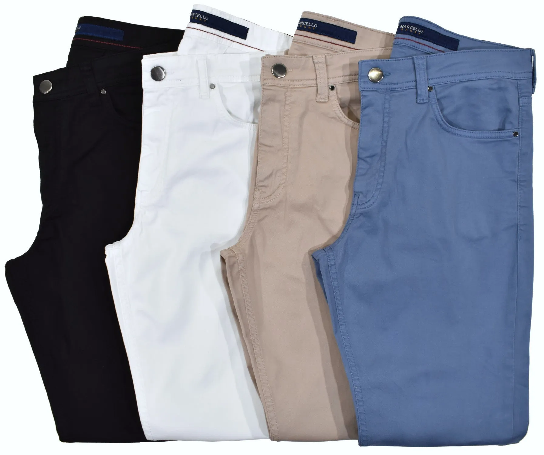 LP25 White Platinum Twill Stretch Pant