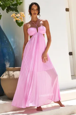 Martini Maxi Dress - Pink