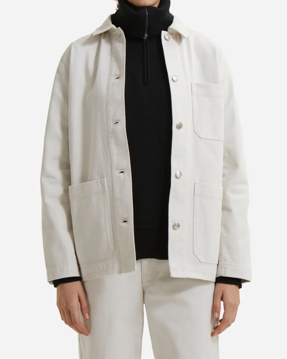 Mary-ann classic denim - White