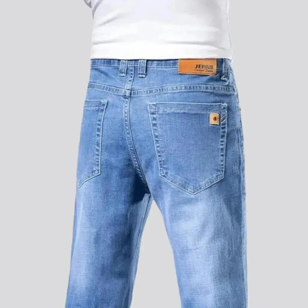Men's straight jeans