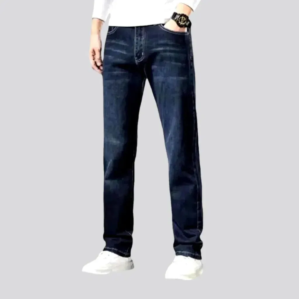 Men's straight jeans
