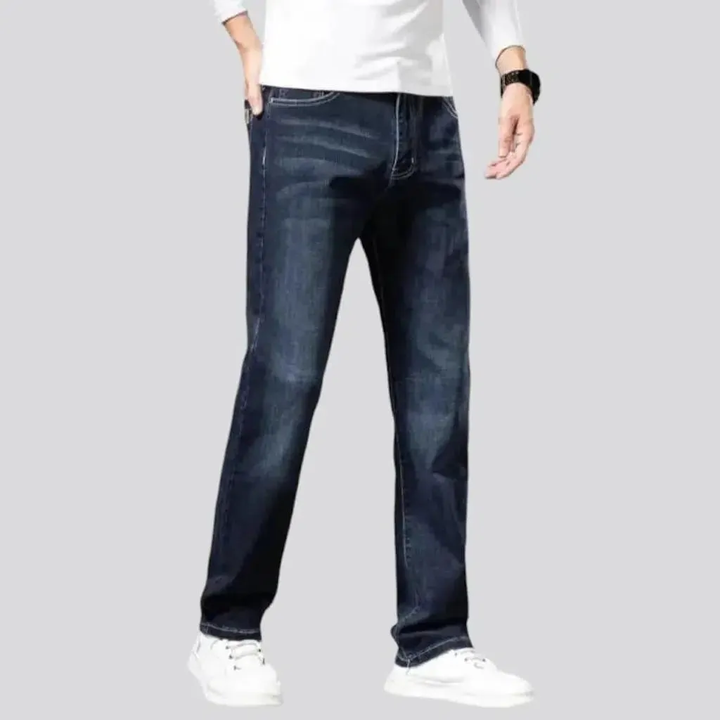 Men's straight jeans