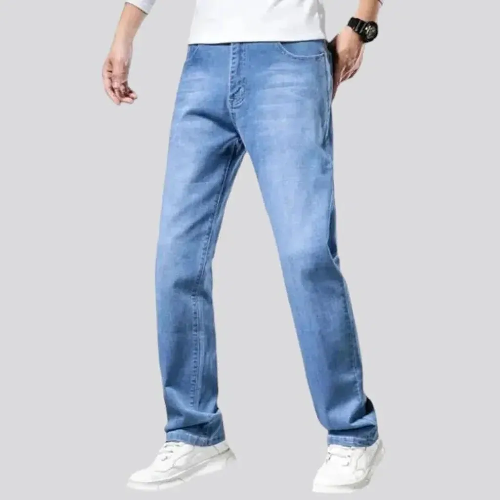 Men's straight jeans