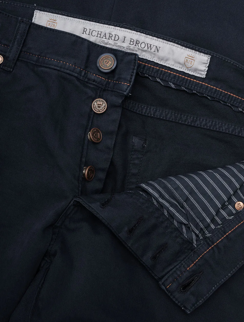 Milano Luxury Denim Jean Navy