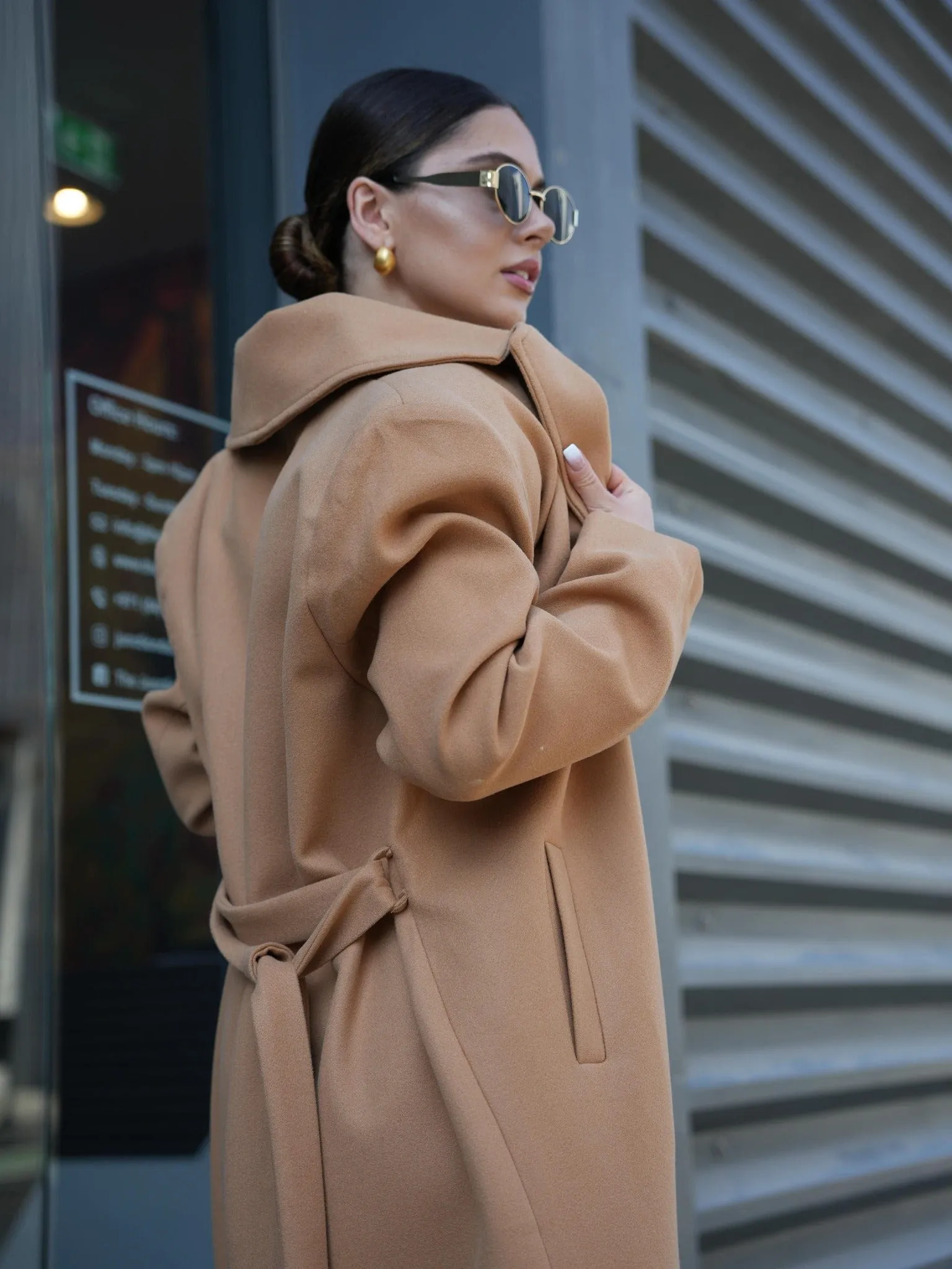 Muse Long Coat - Beige