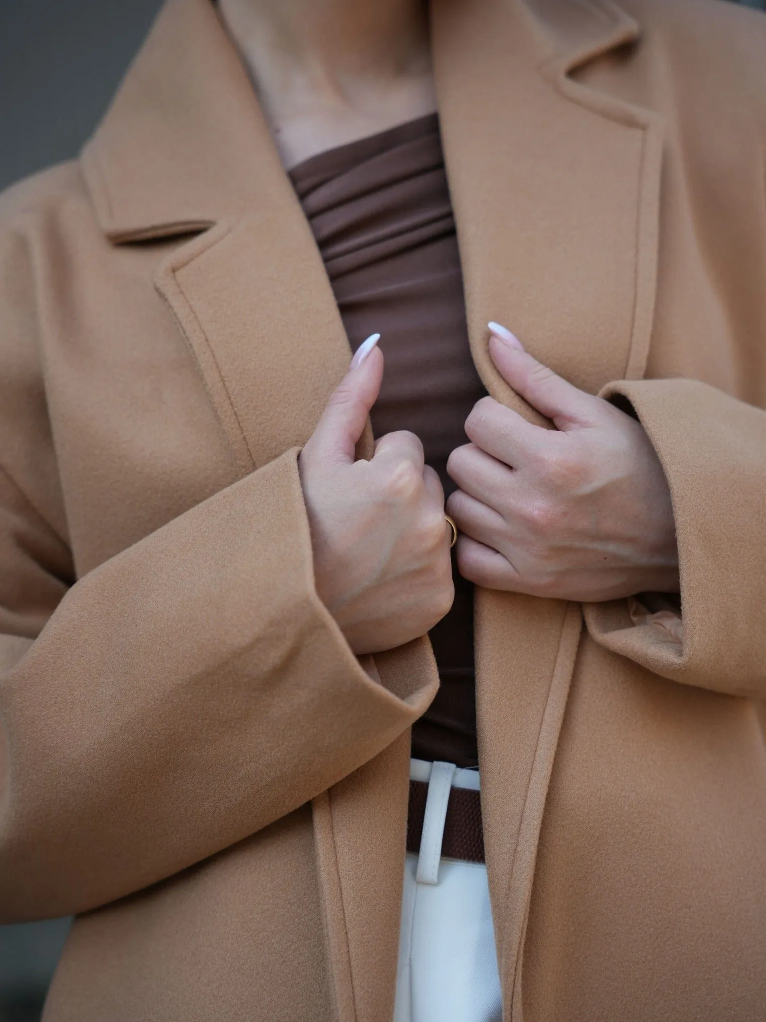 Muse Long Coat - Beige