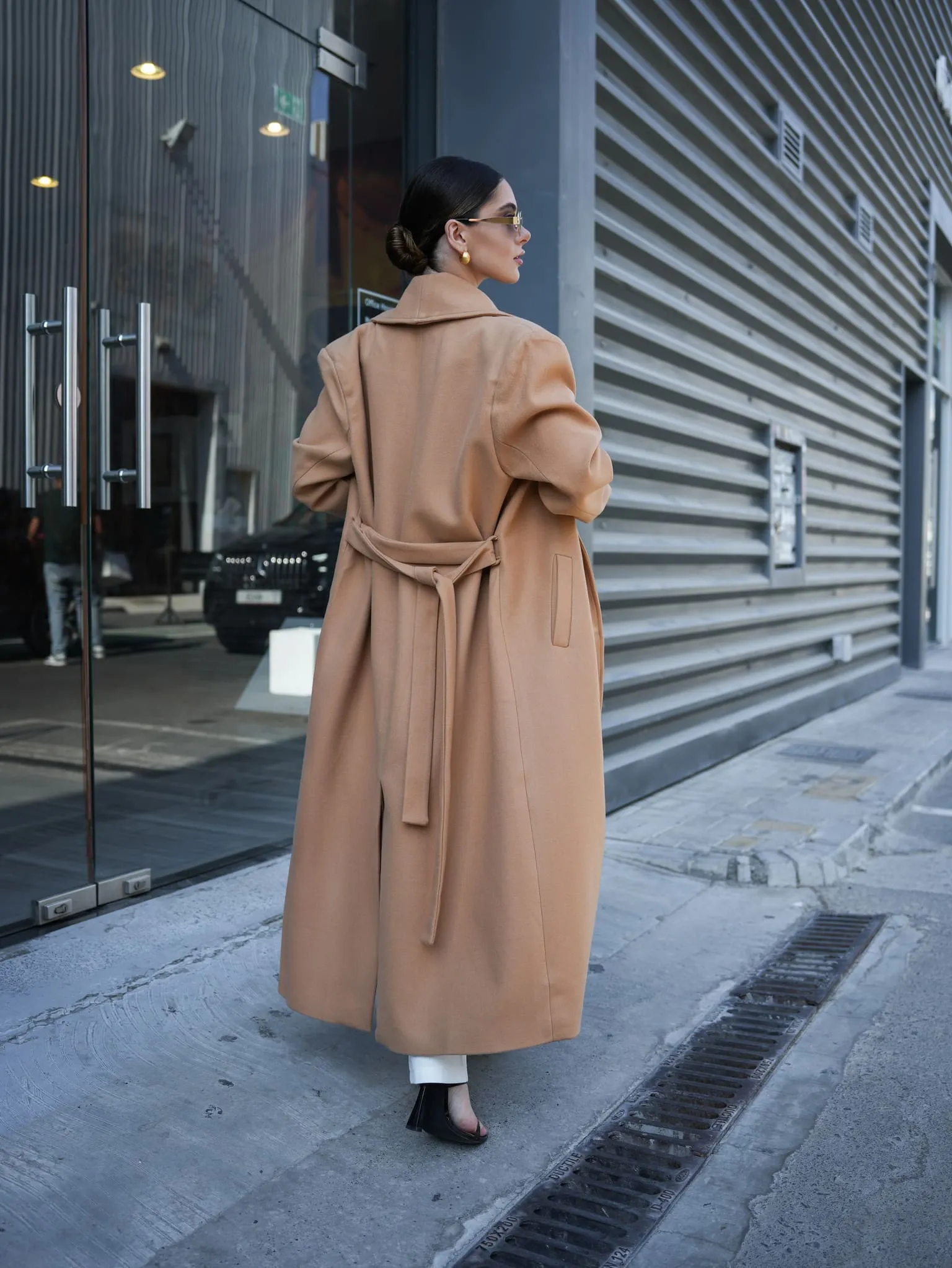 Muse Long Coat - Beige