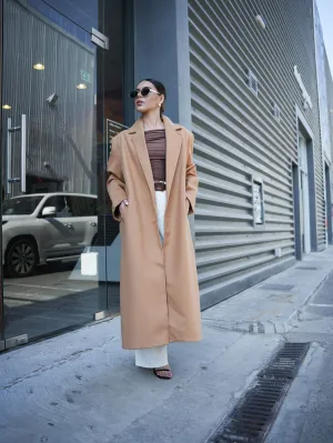 Muse Long Coat - Beige