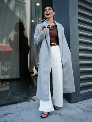 Muse Long Coat - Grey