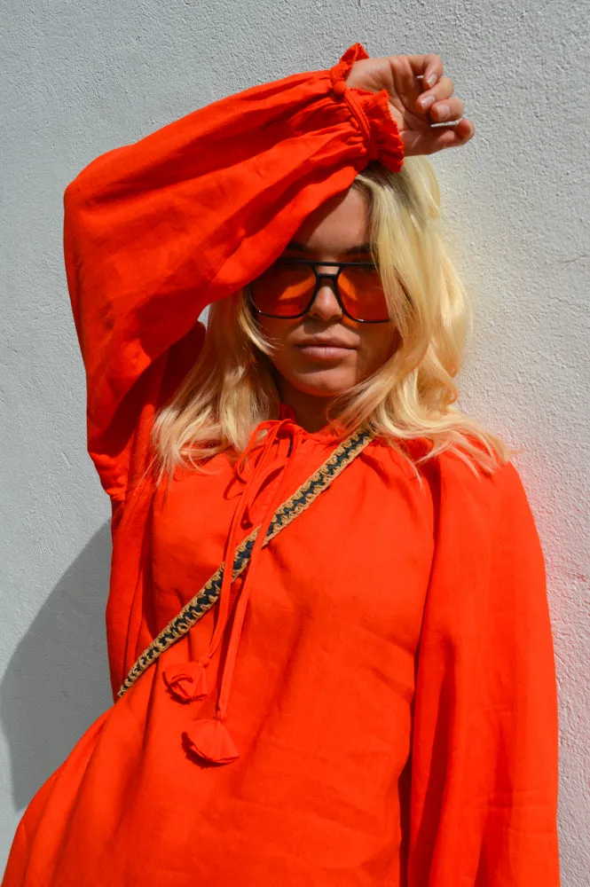 One Collective Cairo Orange.com Blouse