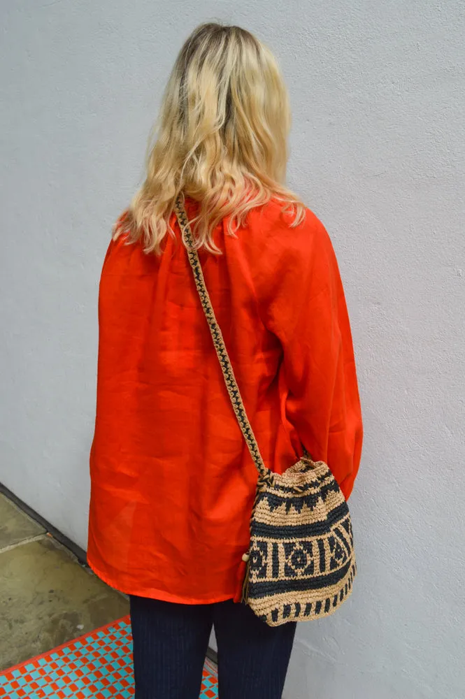 One Collective Cairo Orange.com Blouse