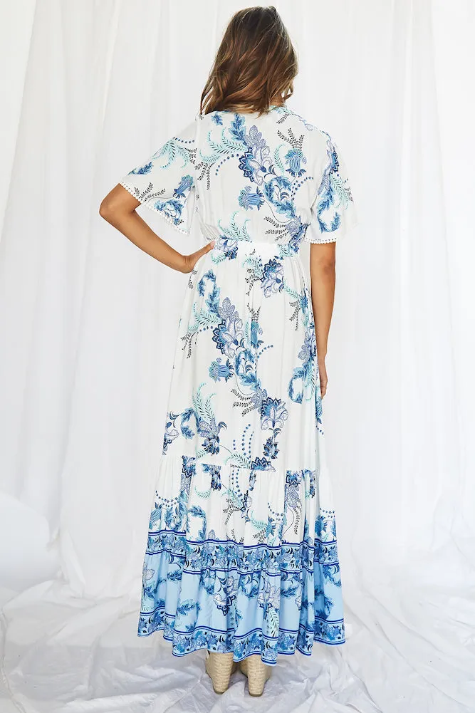 Porcelain Maxi Dress