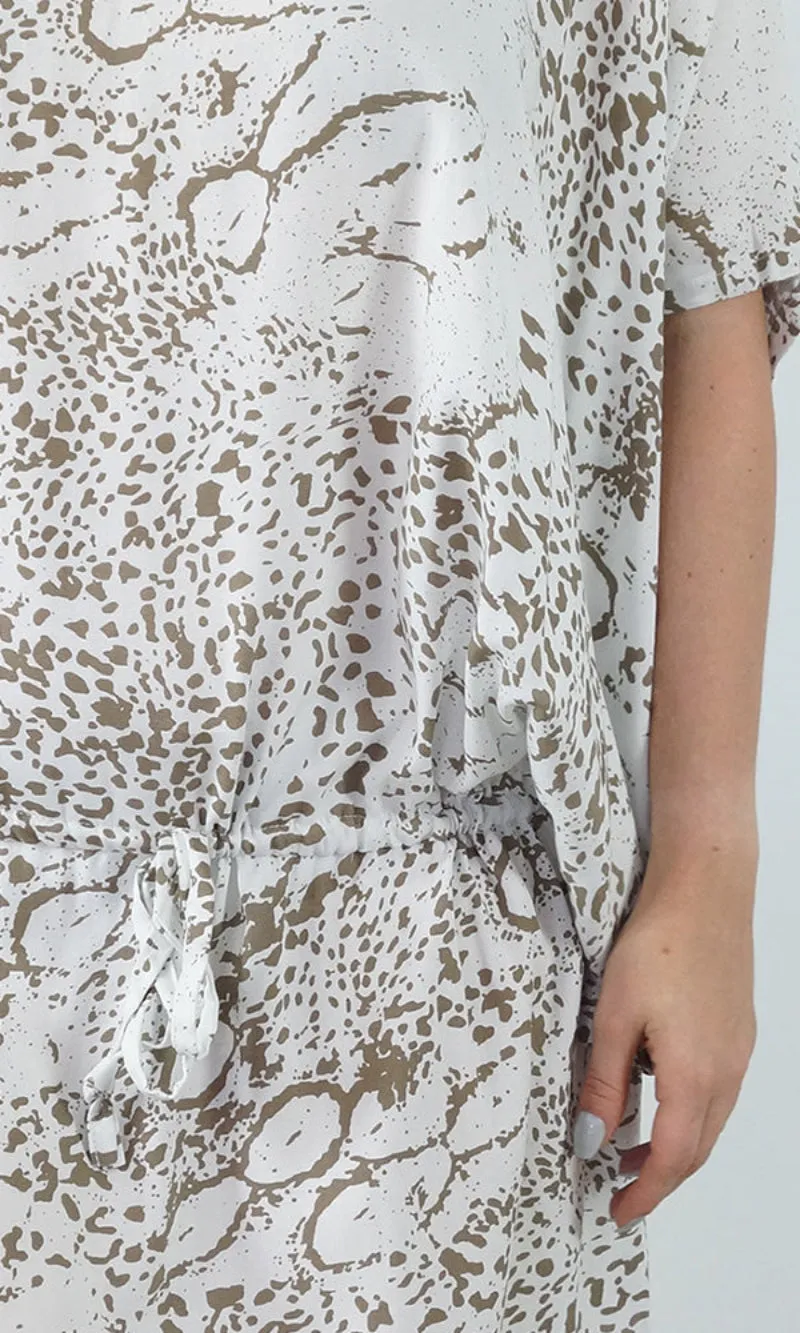 Rayon Dress Harbour Animal, More Colours
