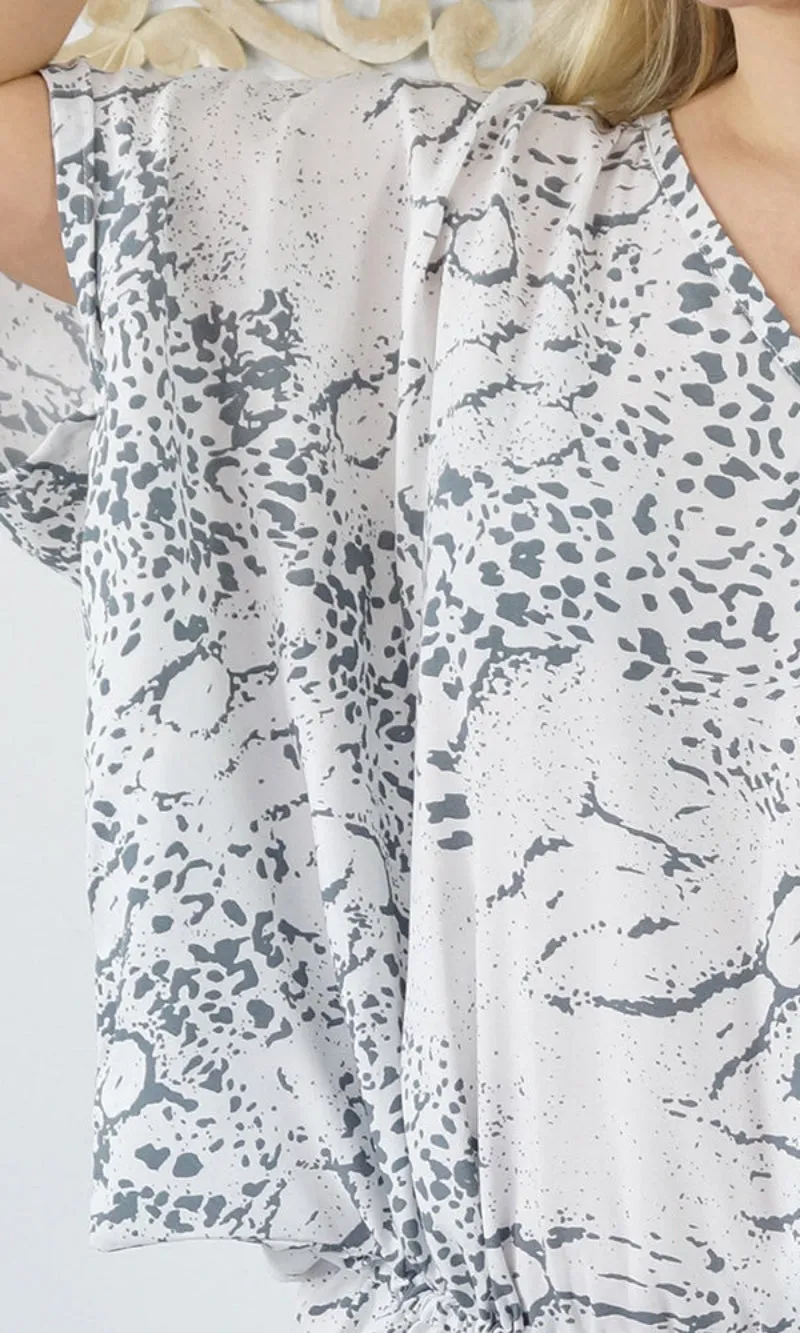 Rayon Dress Harbour Animal, More Colours