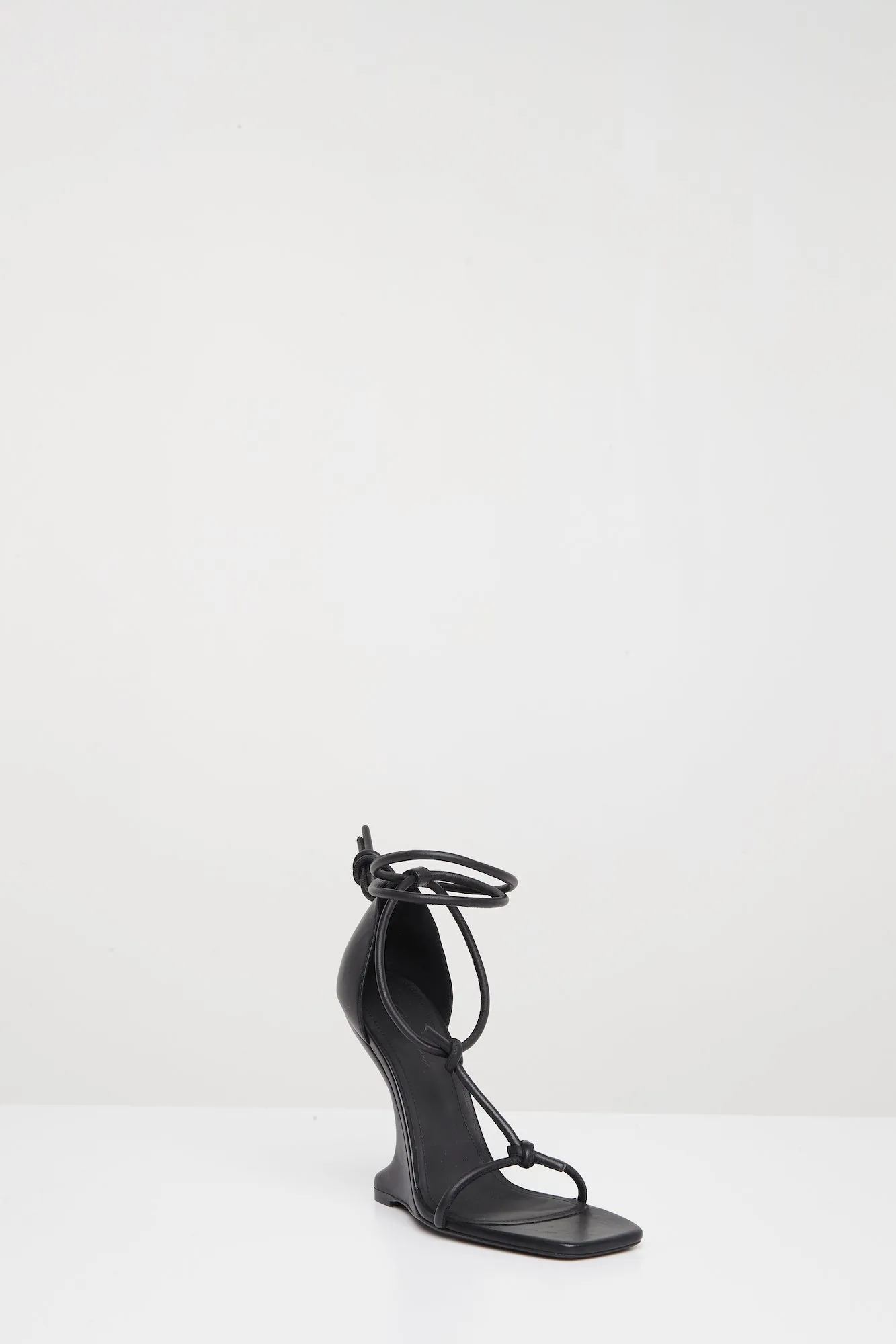 Rick Owens Cantilever 12T Straps Sandal in Black