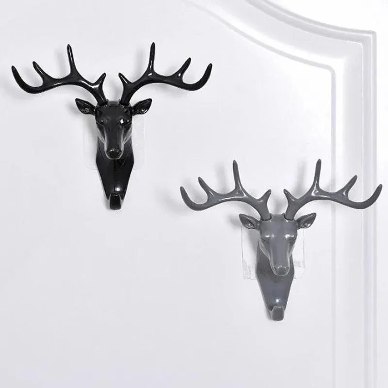 Rustic Deer Antlers Hooks