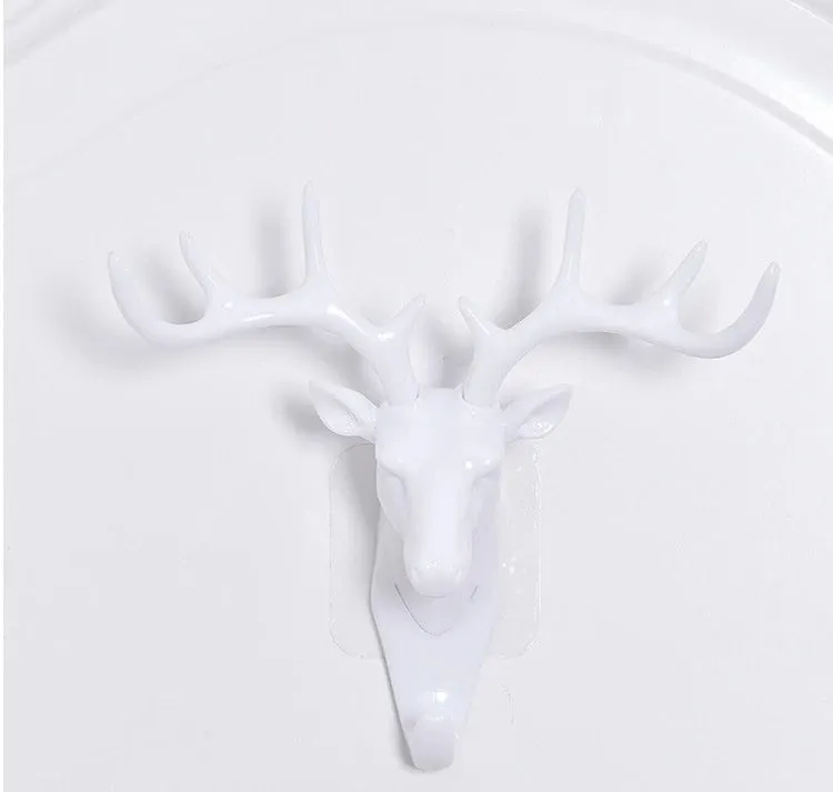 Rustic Deer Antlers Hooks