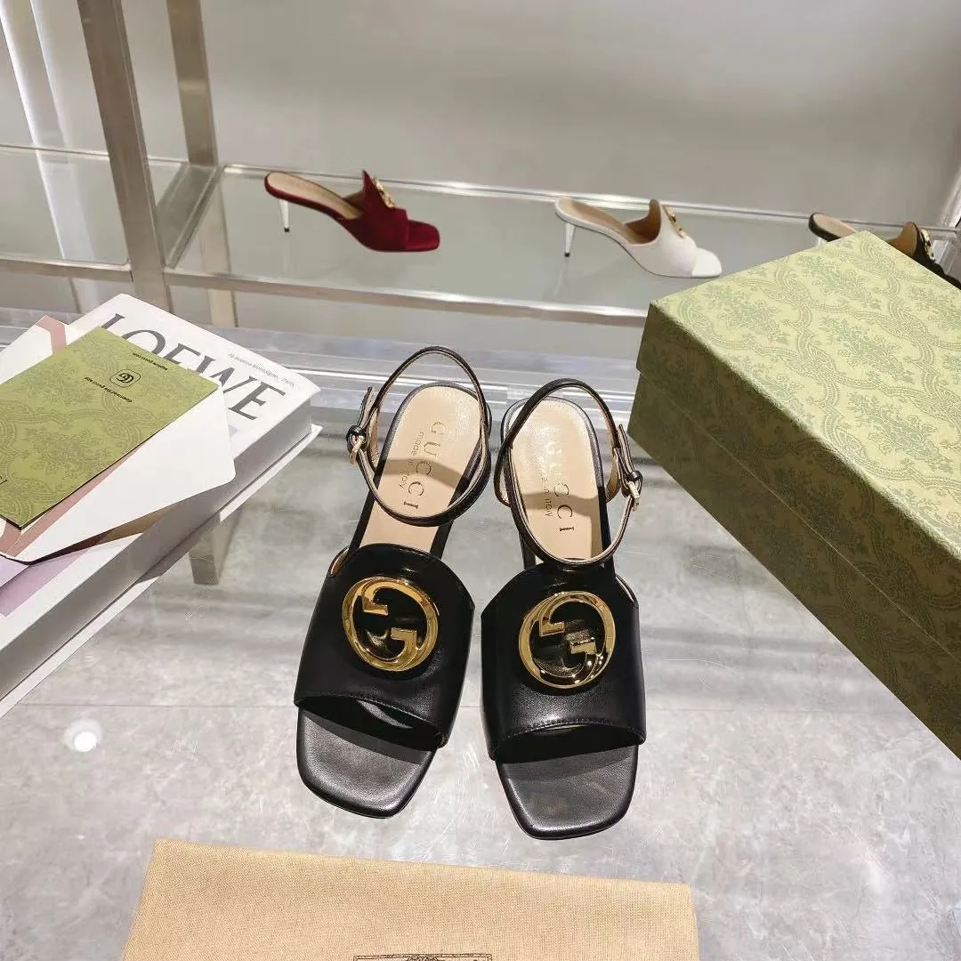 SE1081 Gucci Blondie Heeled Sandal / Size5-11