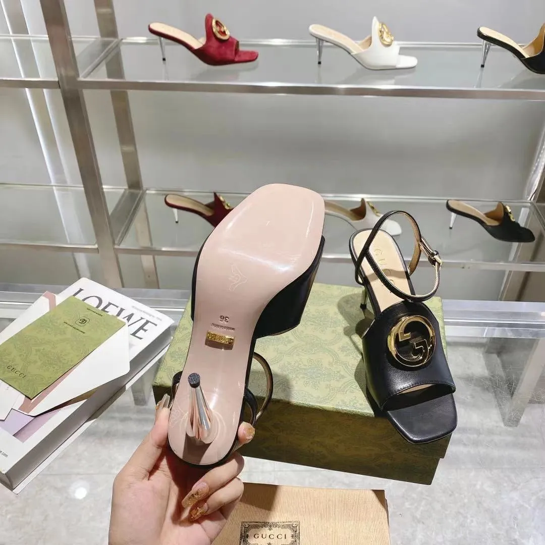 SE1081 Gucci Blondie Heeled Sandal / Size5-11