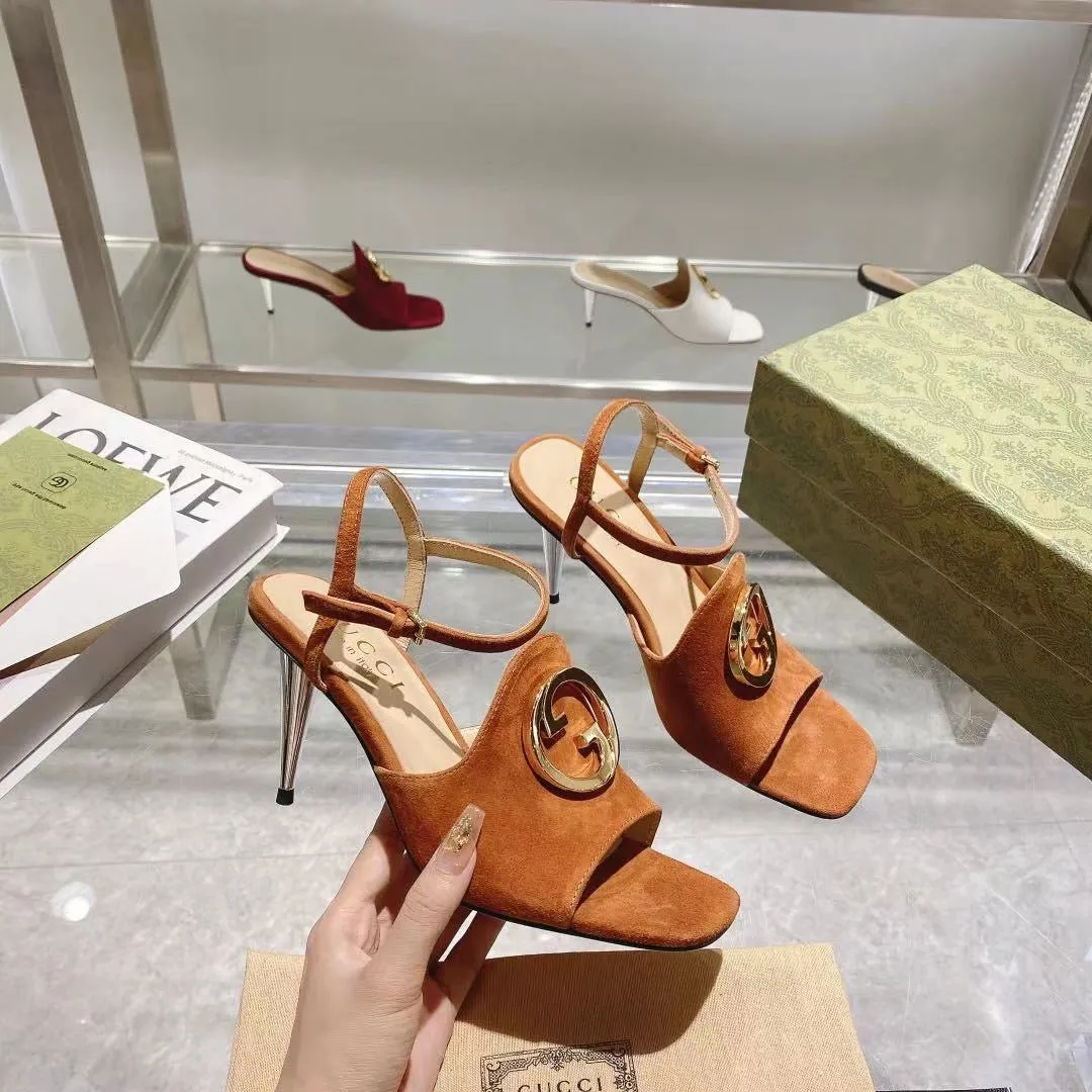 SE1081 Gucci Blondie Heeled Sandal / Size5-11