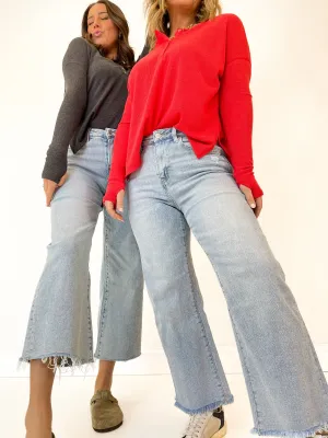 Signature Look Wide Leg Jeans