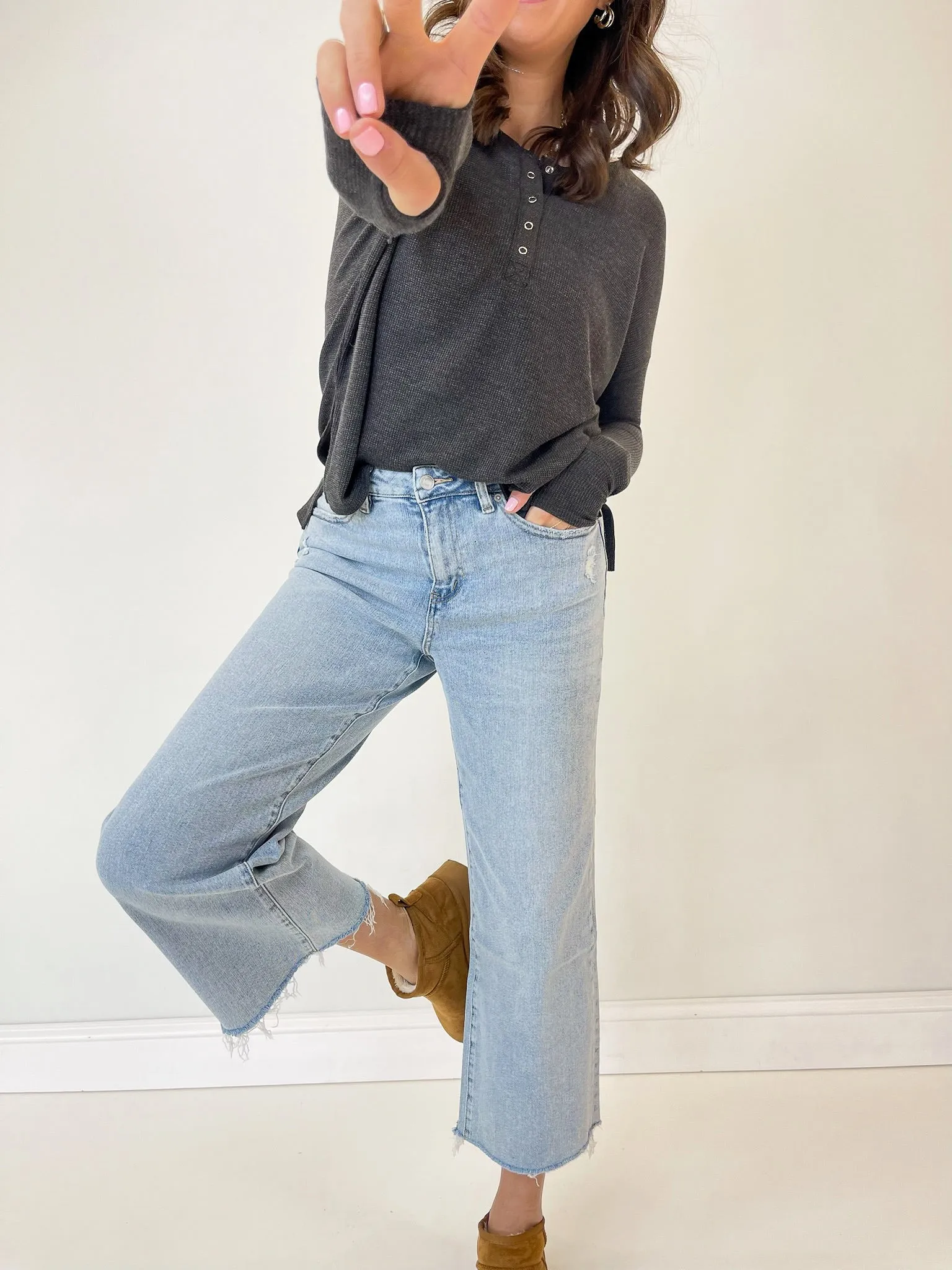 Signature Look Wide Leg Jeans