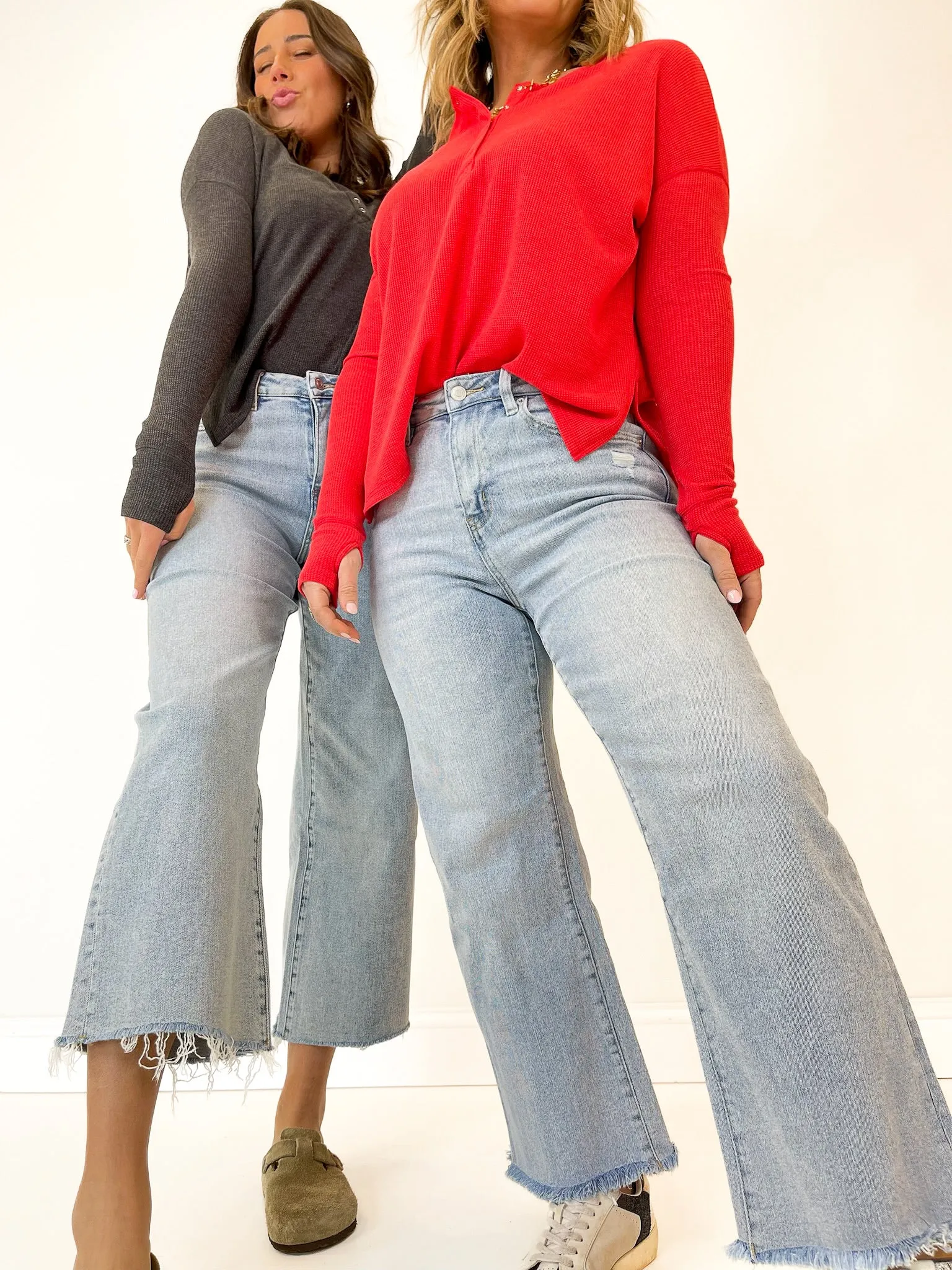 Signature Look Wide Leg Jeans