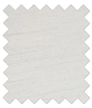 Silver Shantung Wedding Swatch