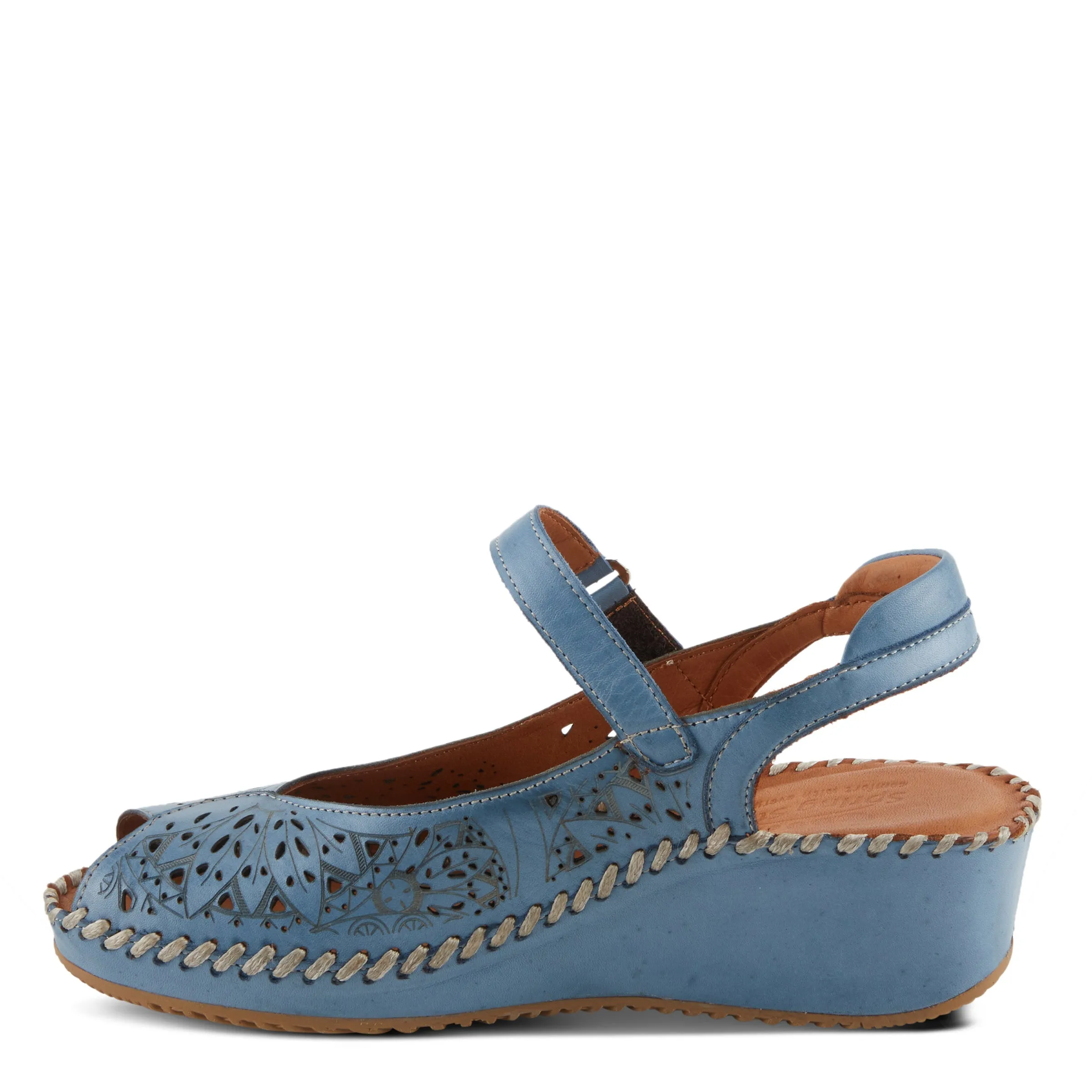 Spring Step Shoes Santonio Sandals Women’s Leather Hook and Loop