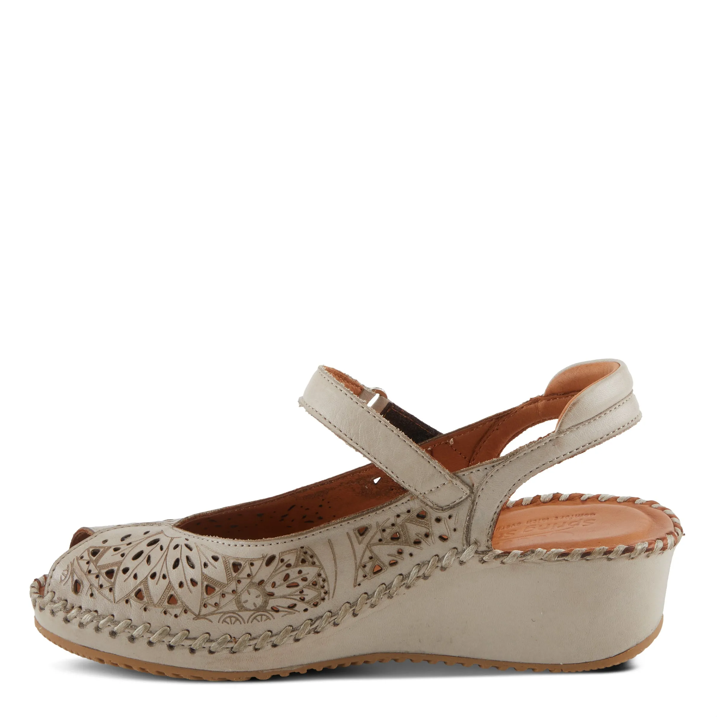 Spring Step Shoes Santonio Sandals Women’s Leather Hook and Loop
