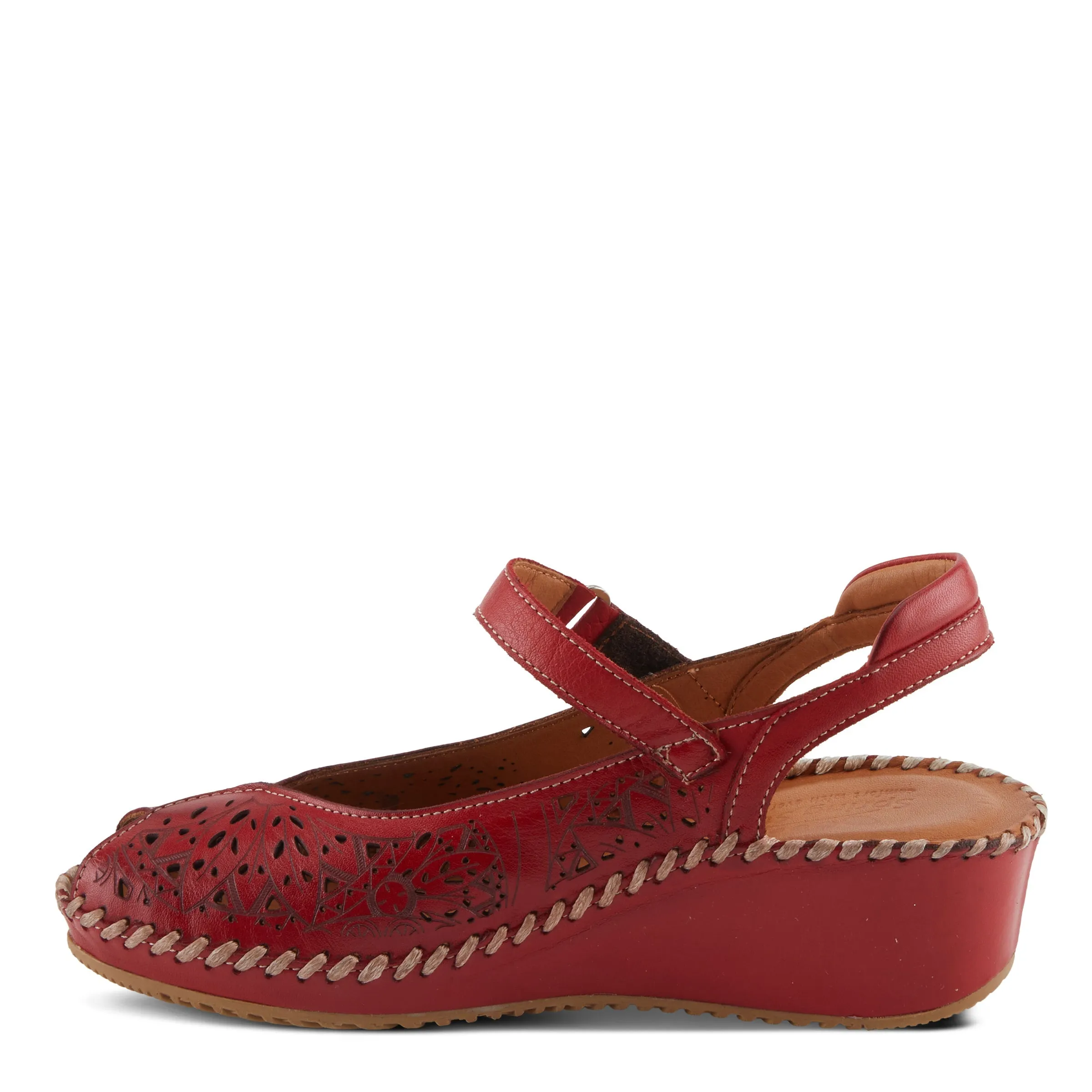 Spring Step Shoes Santonio Sandals Women’s Leather Hook and Loop