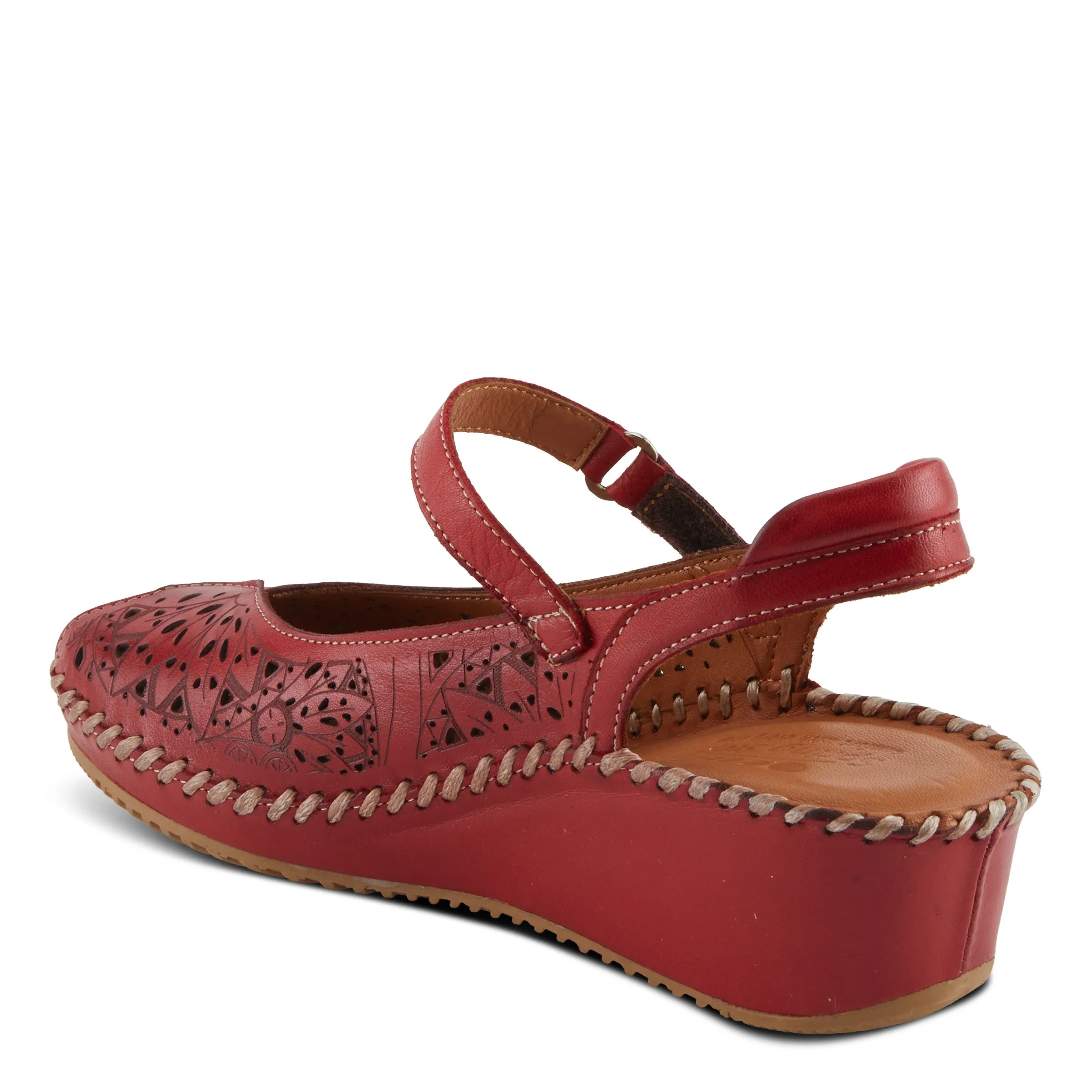Spring Step Shoes Santonio Sandals Women’s Leather Hook and Loop