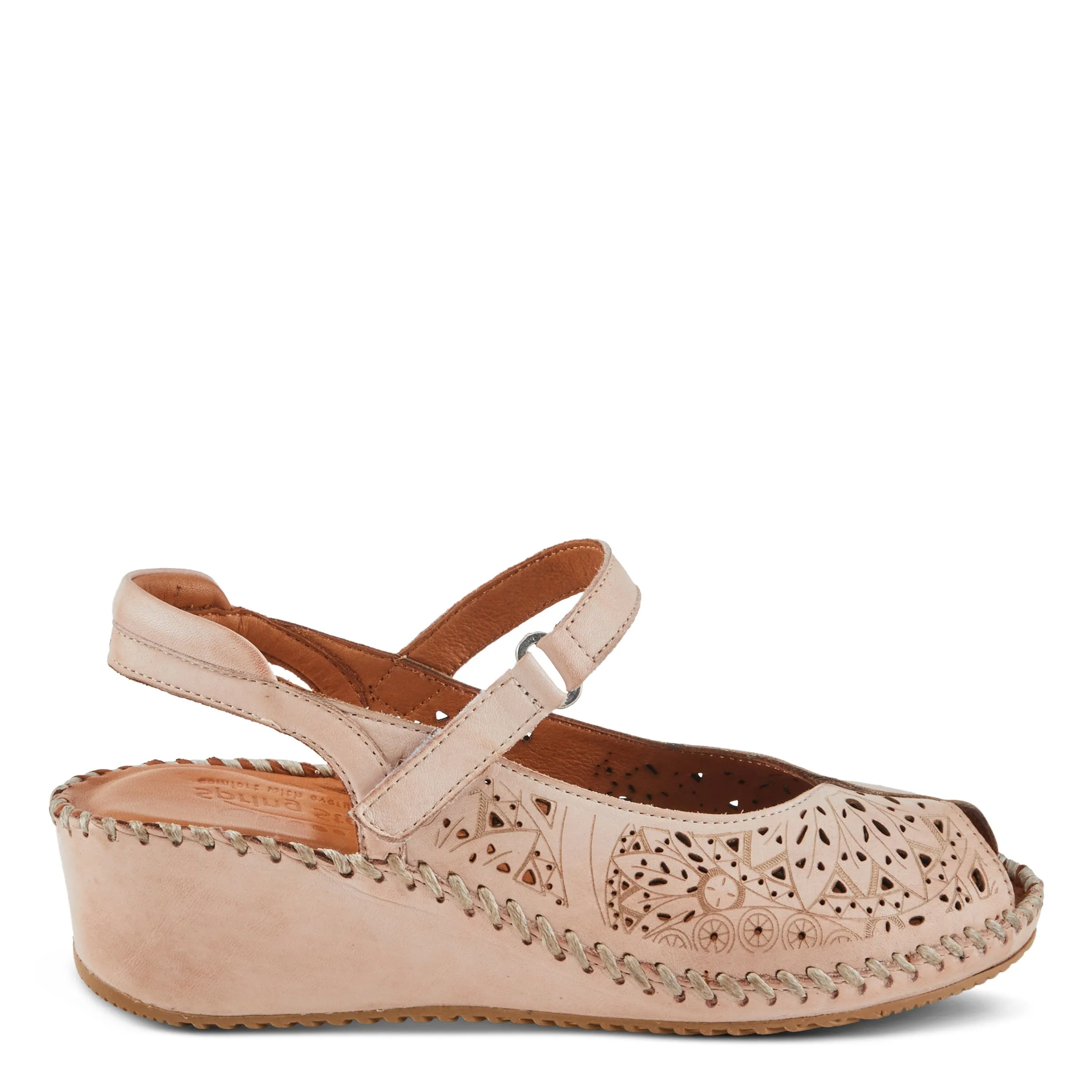 Spring Step Shoes Santonio Sandals Women’s Leather Hook and Loop