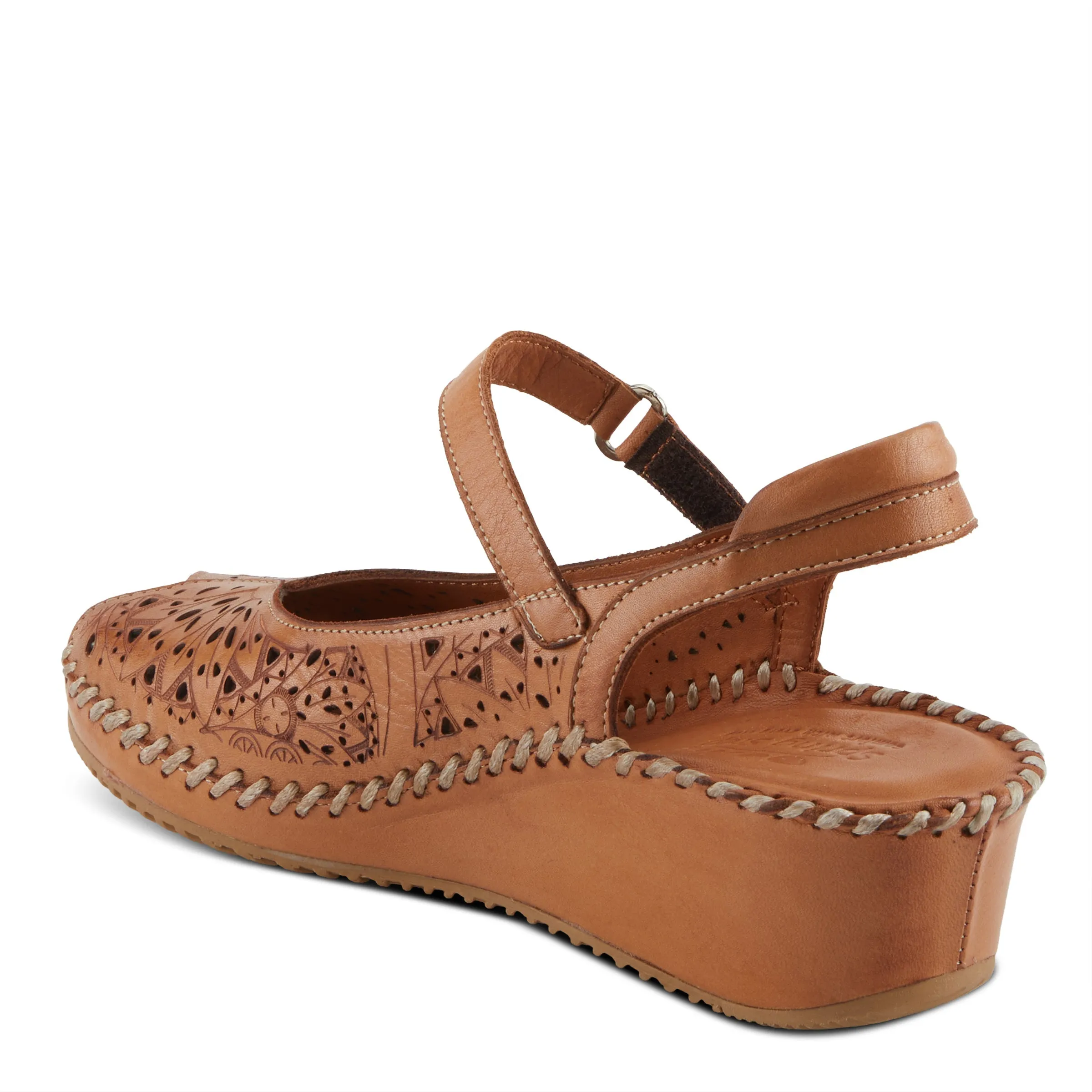 Spring Step Shoes Santonio Sandals Women’s Leather Hook and Loop