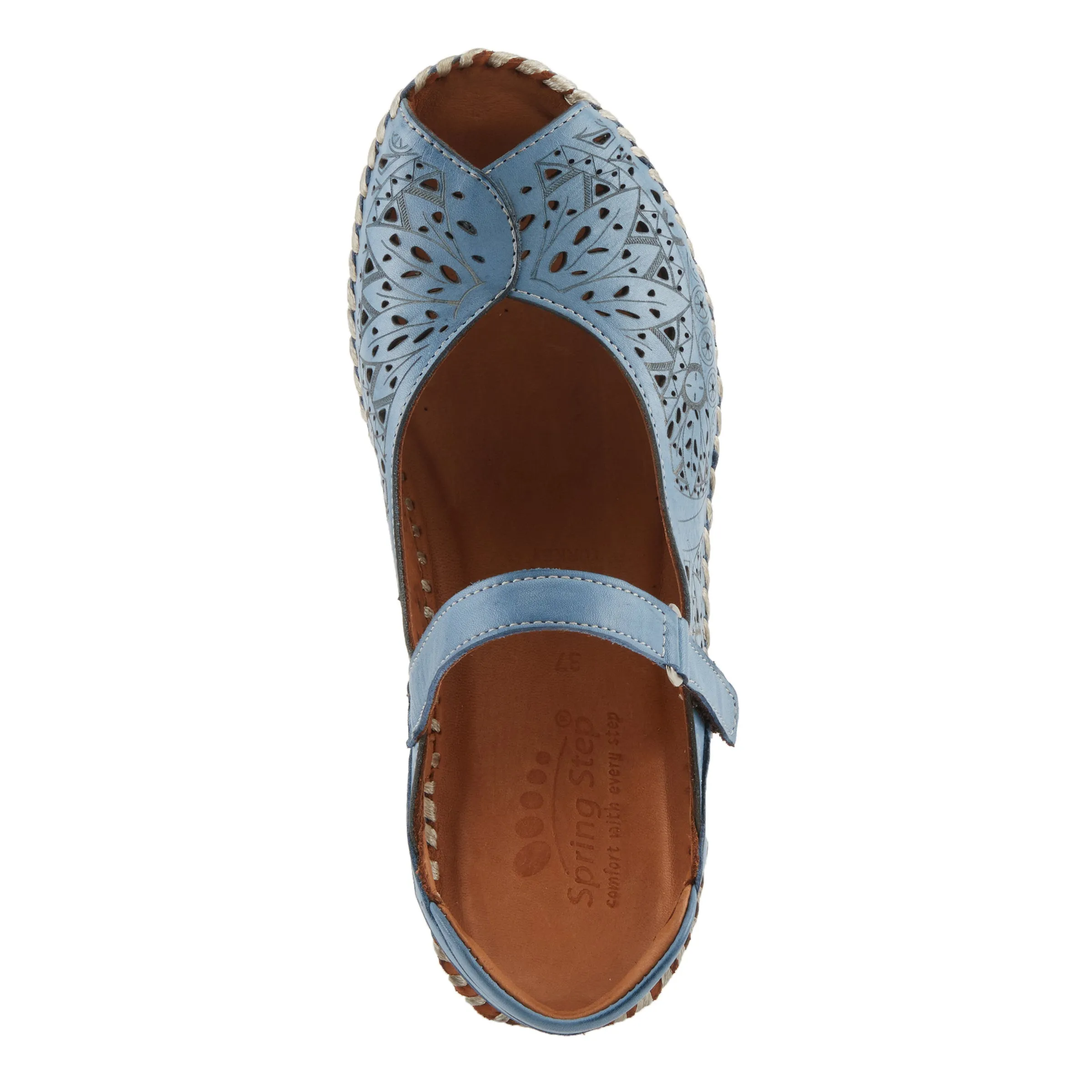 Spring Step Shoes Santonio Sandals Women’s Leather Hook and Loop