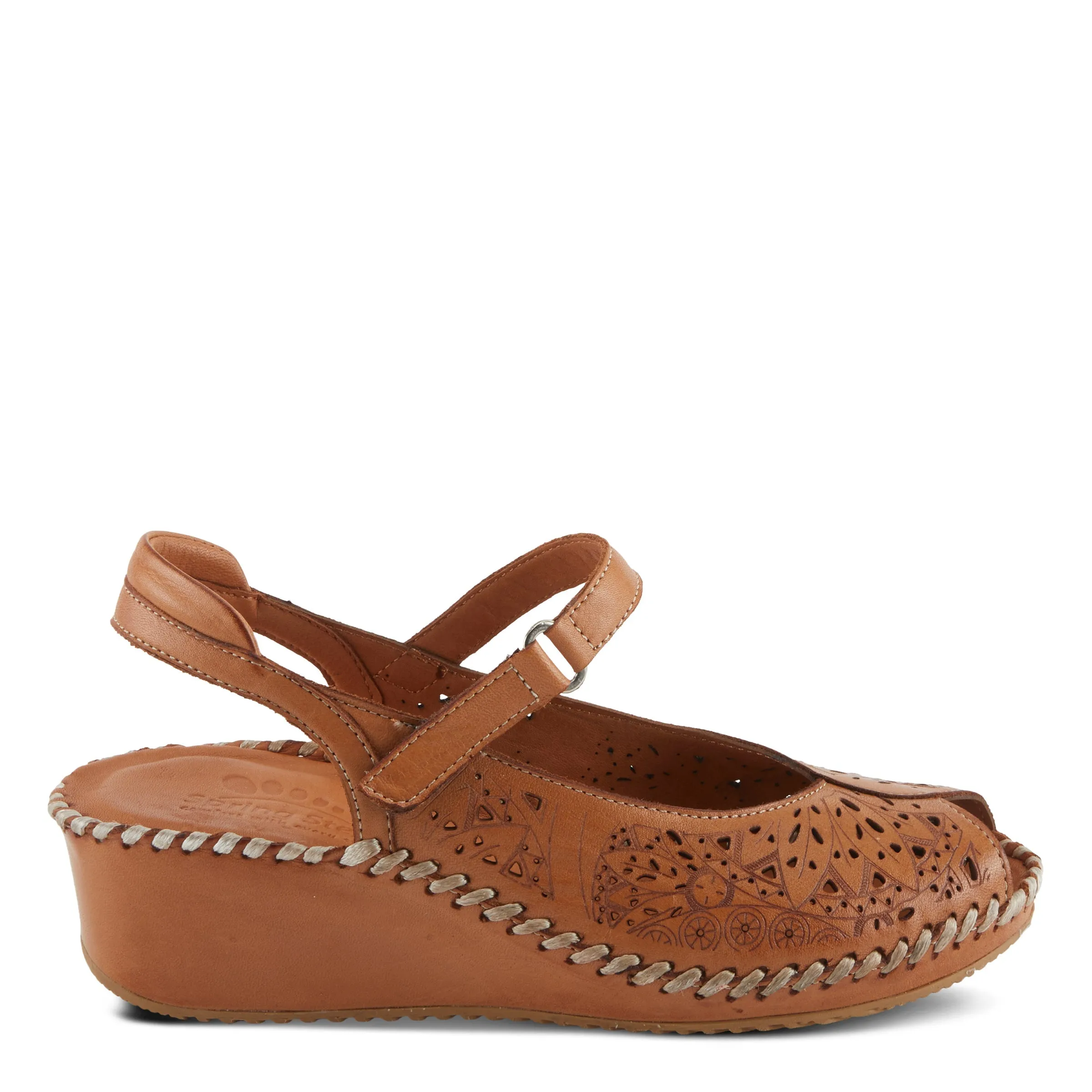 Spring Step Shoes Santonio Sandals Women’s Leather Hook and Loop
