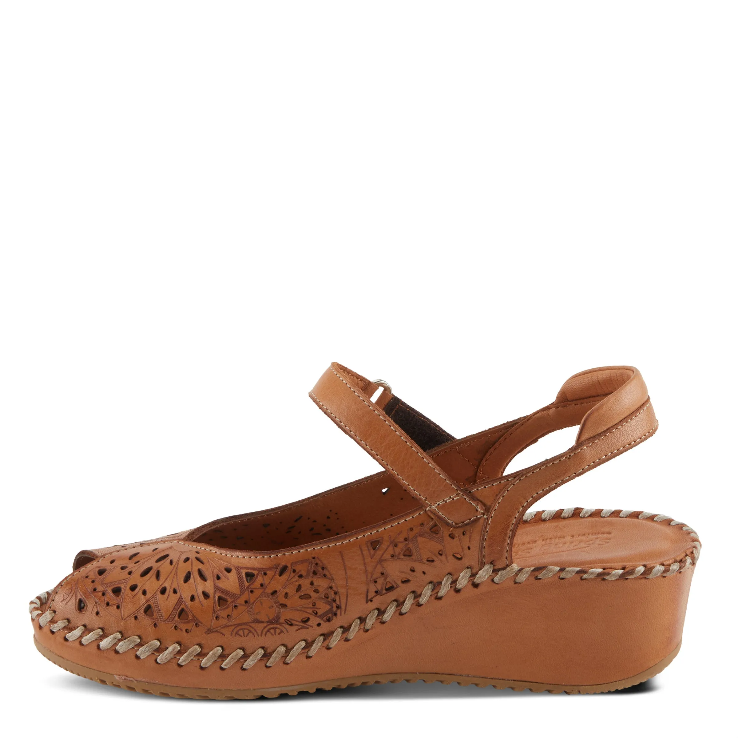 Spring Step Shoes Santonio Sandals Women’s Leather Hook and Loop