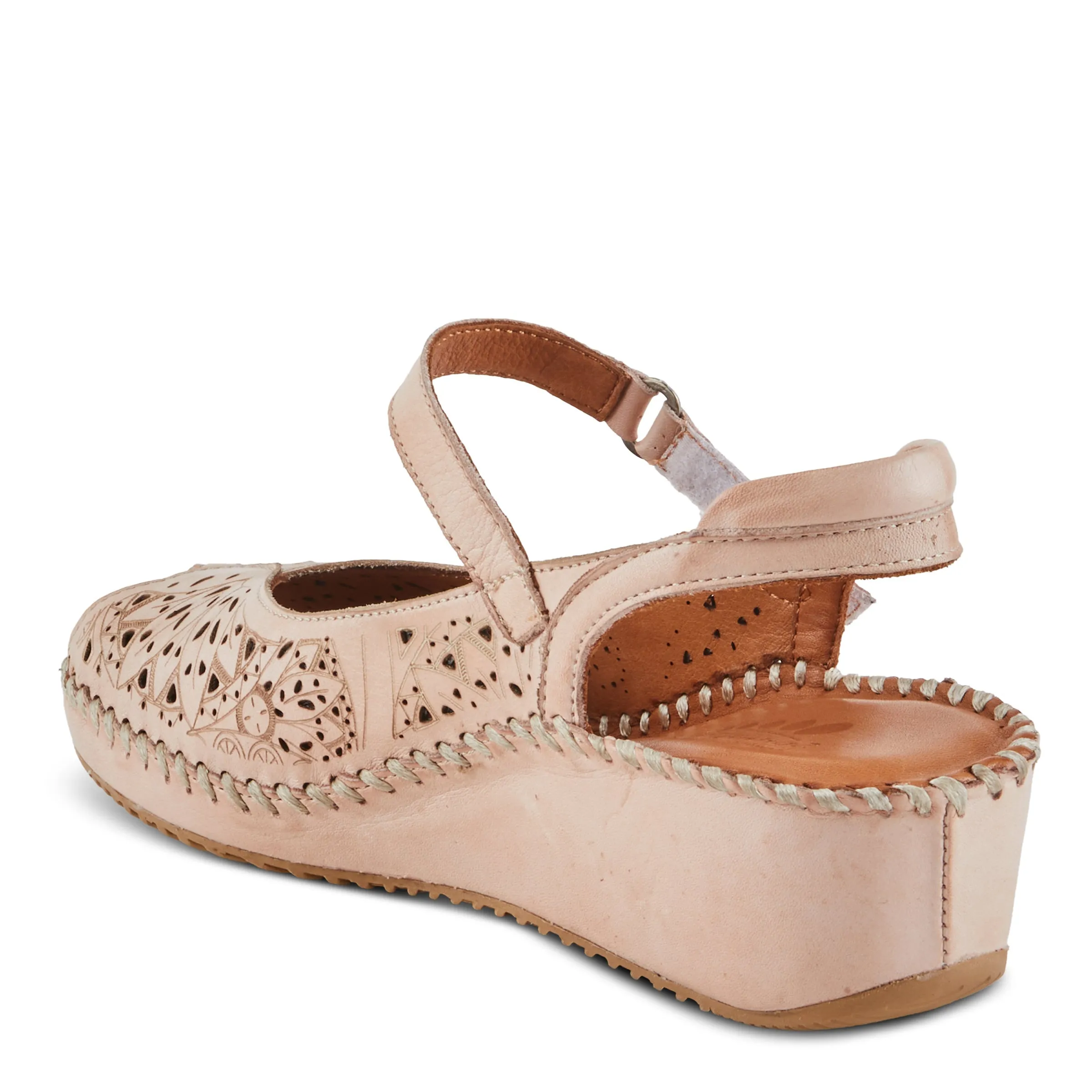 Spring Step Shoes Santonio Sandals Women’s Leather Hook and Loop