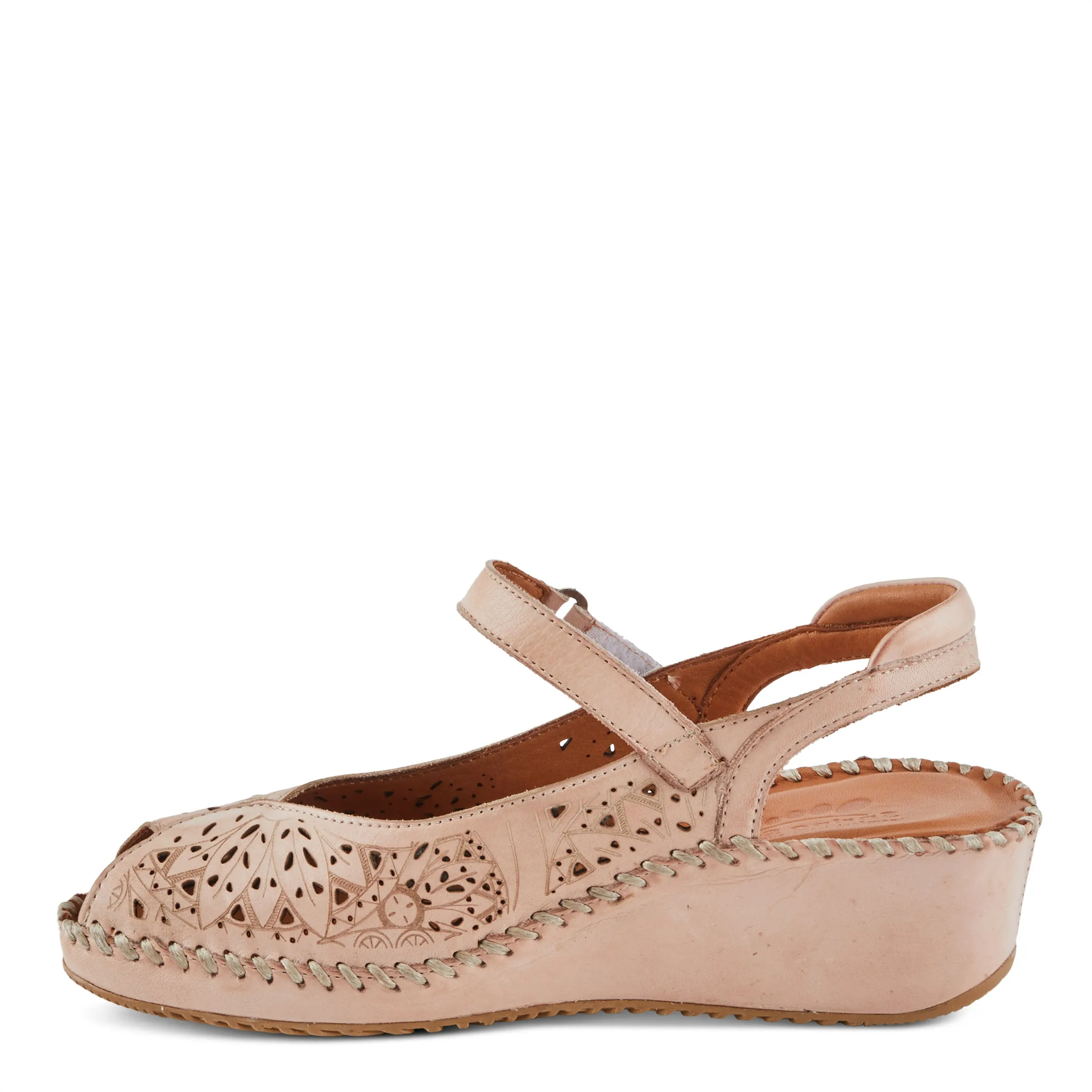 Spring Step Shoes Santonio Sandals Women’s Leather Hook and Loop