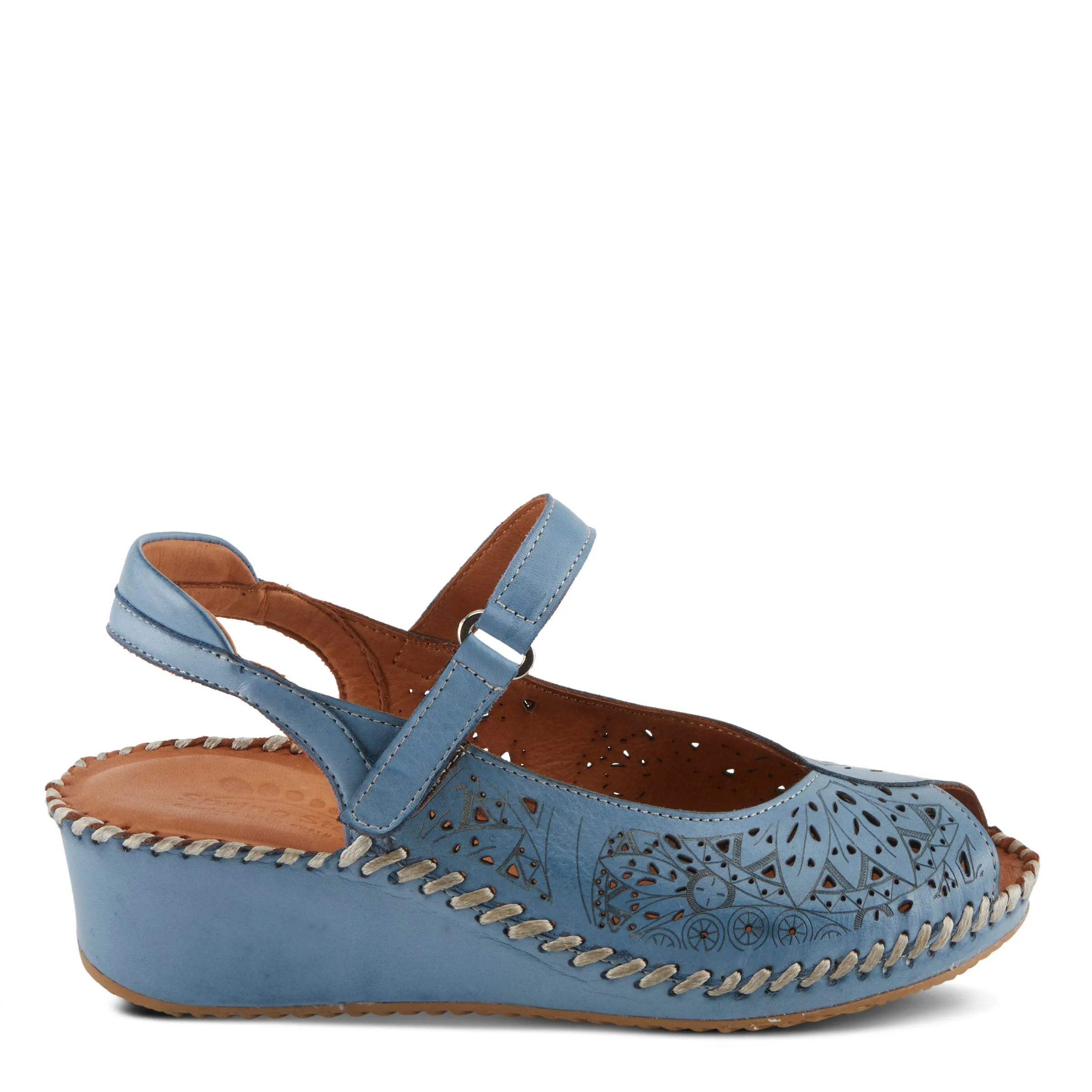 Spring Step Shoes Santonio Sandals Women’s Leather Hook and Loop