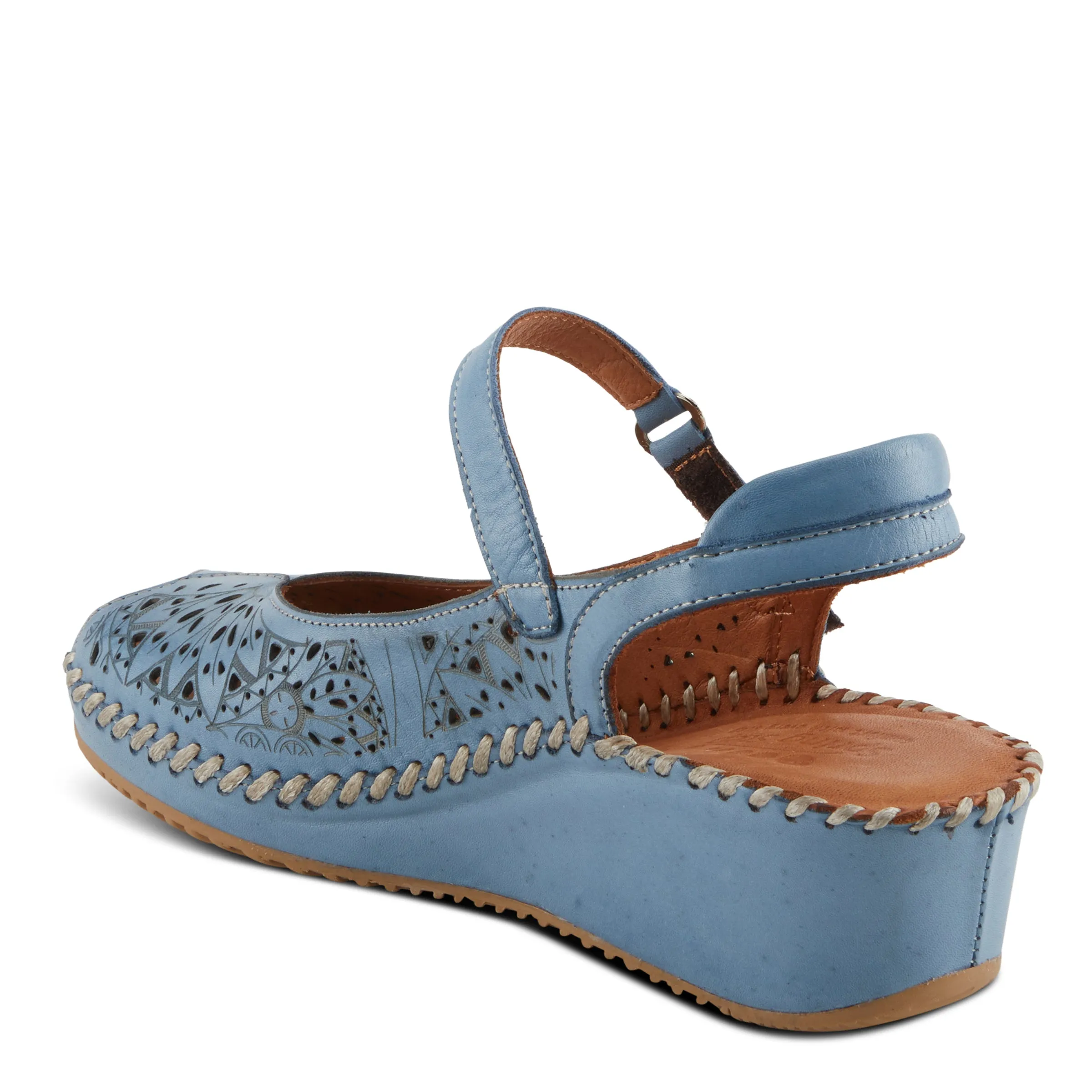 Spring Step Shoes Santonio Sandals Women’s Leather Hook and Loop