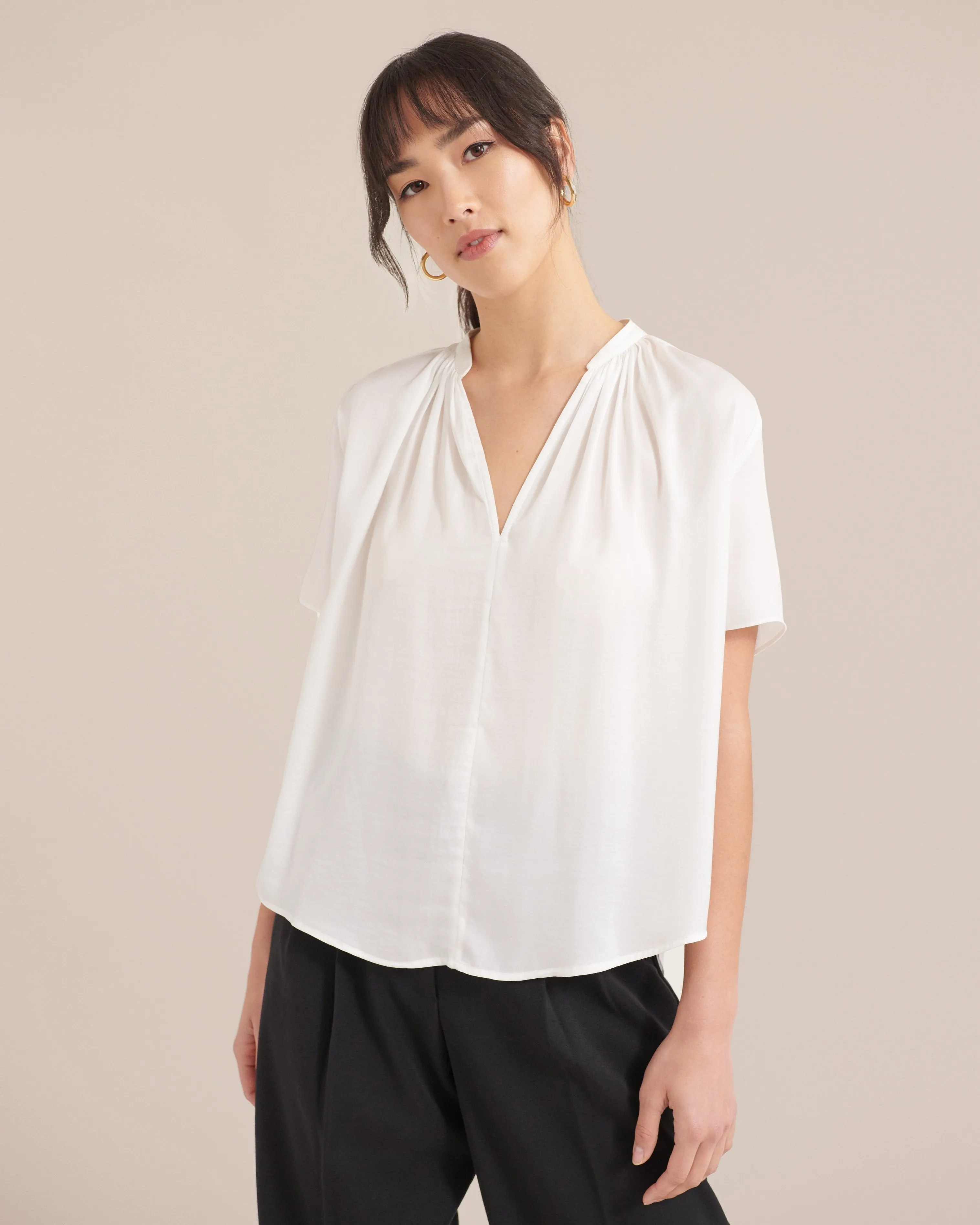 Sterling Short-Sleeve Blouse
