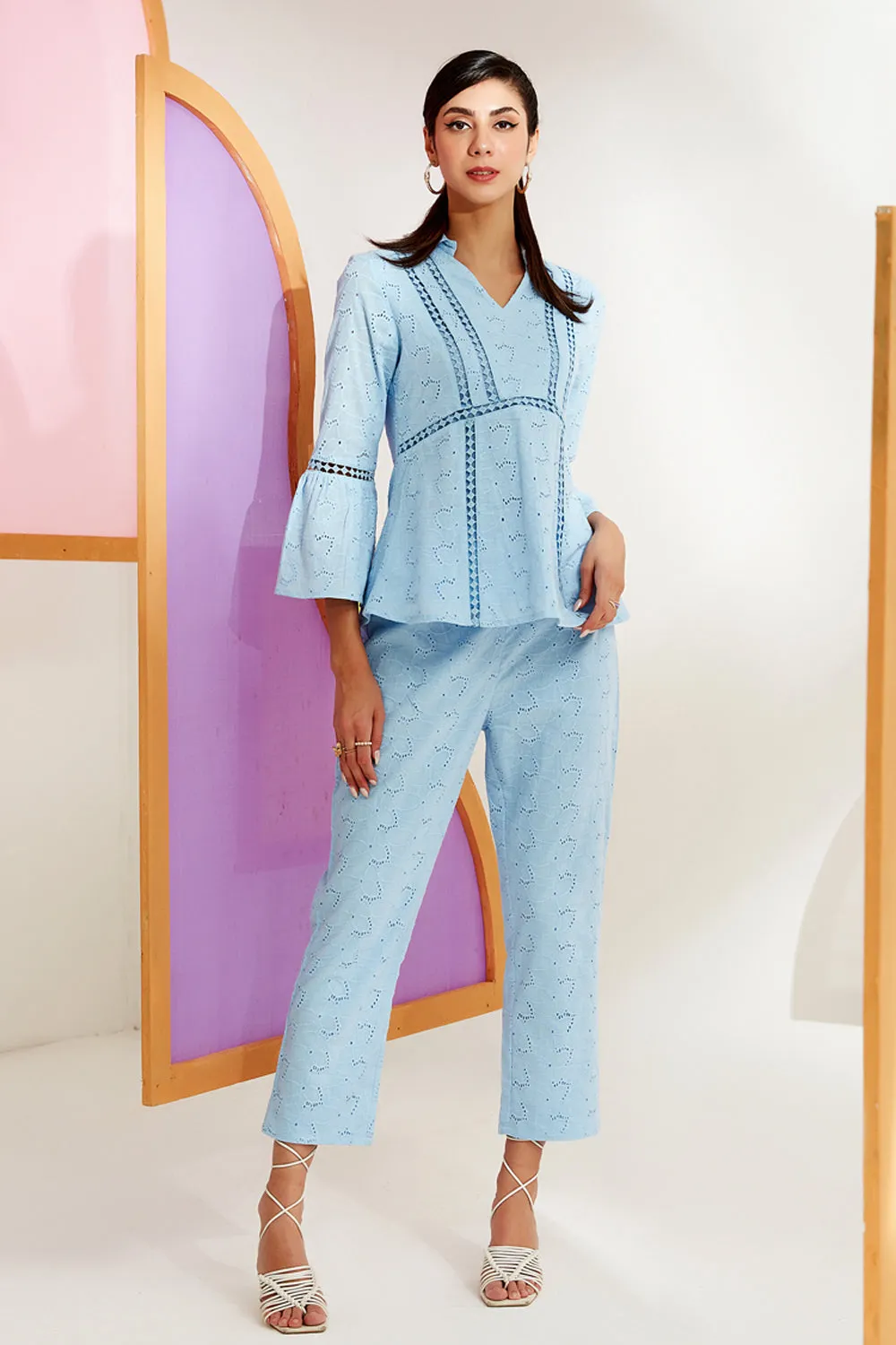 The Boho Chic Broderie Blouse
