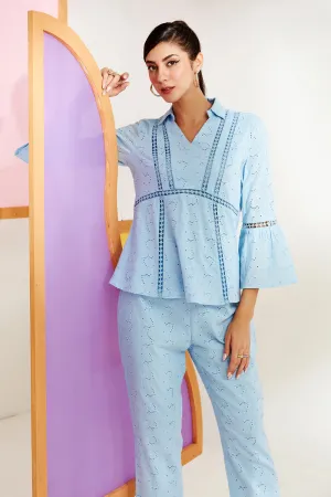 The Boho Chic Broderie Blouse