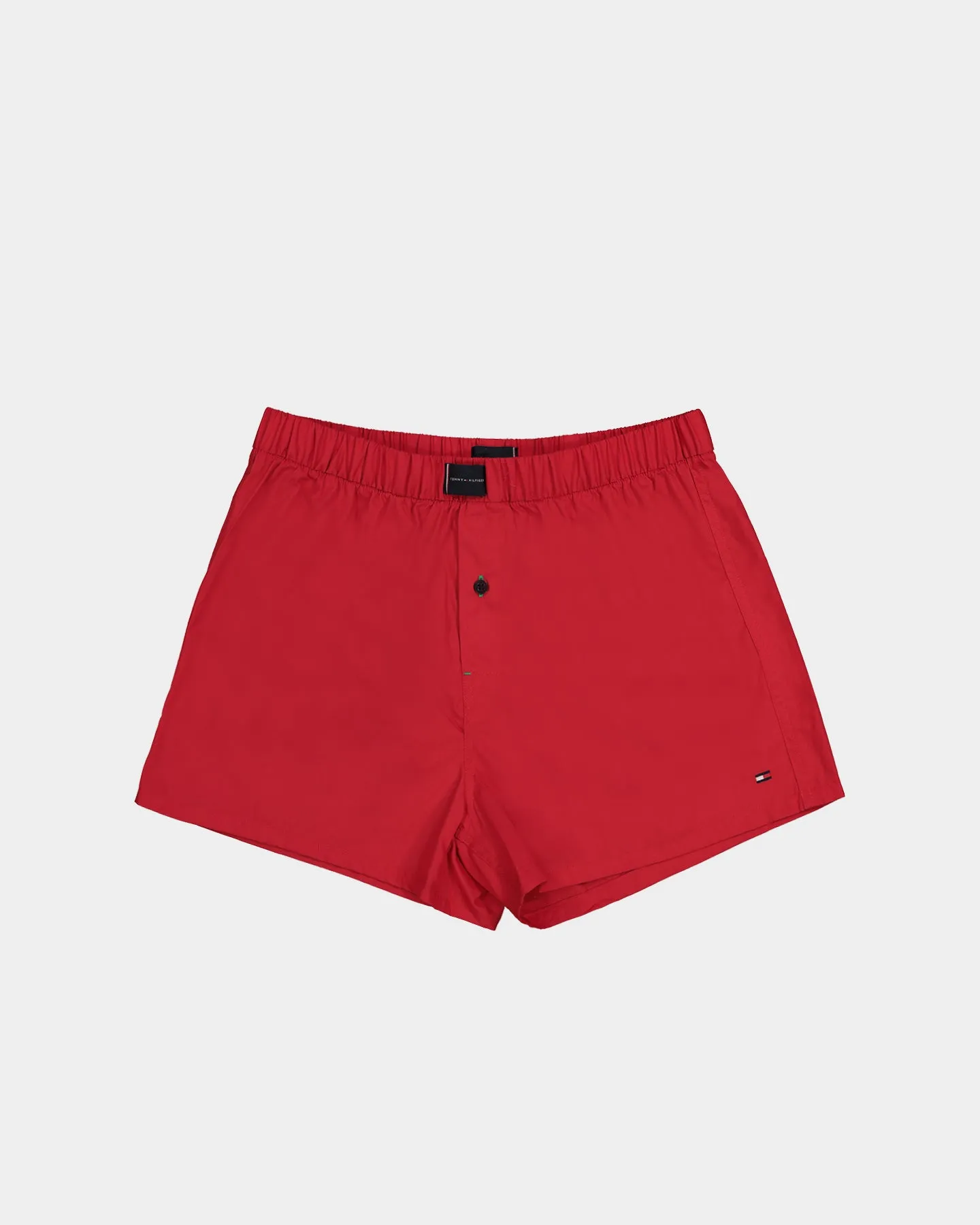 Tommy Jeans 2 Pack Woven Boxer Print Primary Green